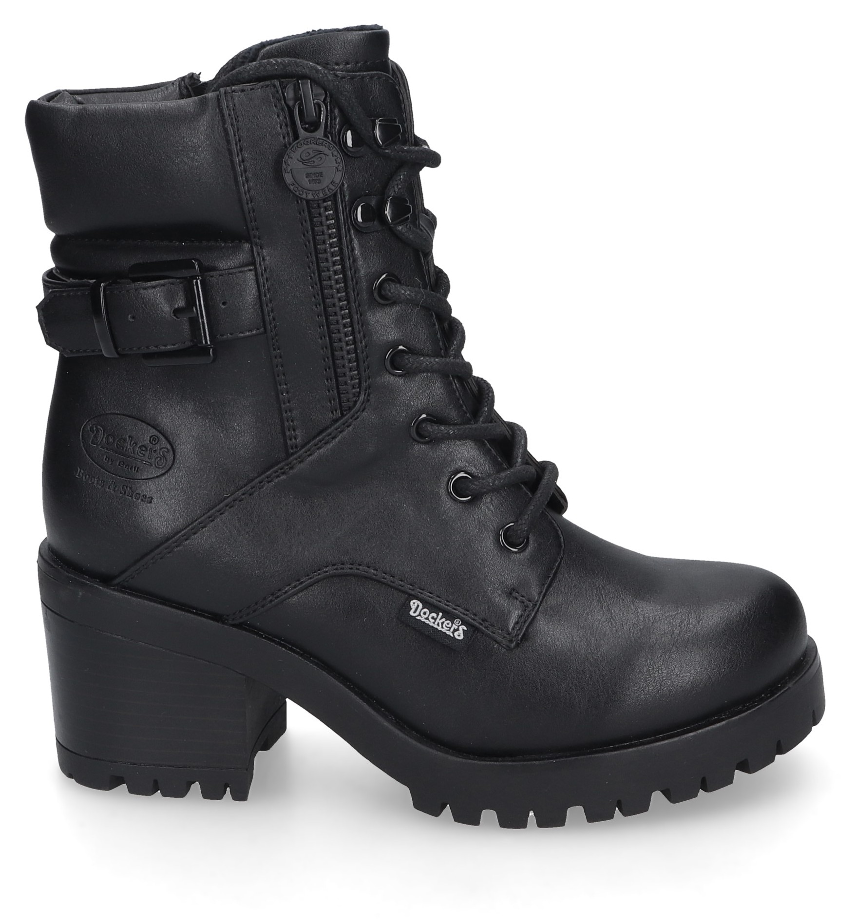 Dockers by Gerli Stiefelette  Chunky Boots mit Blockabsatz