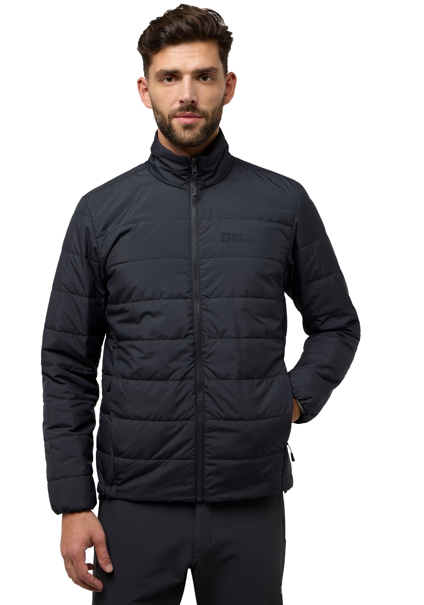 Jack Wolfskin 3-in-1-Funktionsjacke »JASPER 3IN1 JKT M«, mit Kapuze, Winterjacke