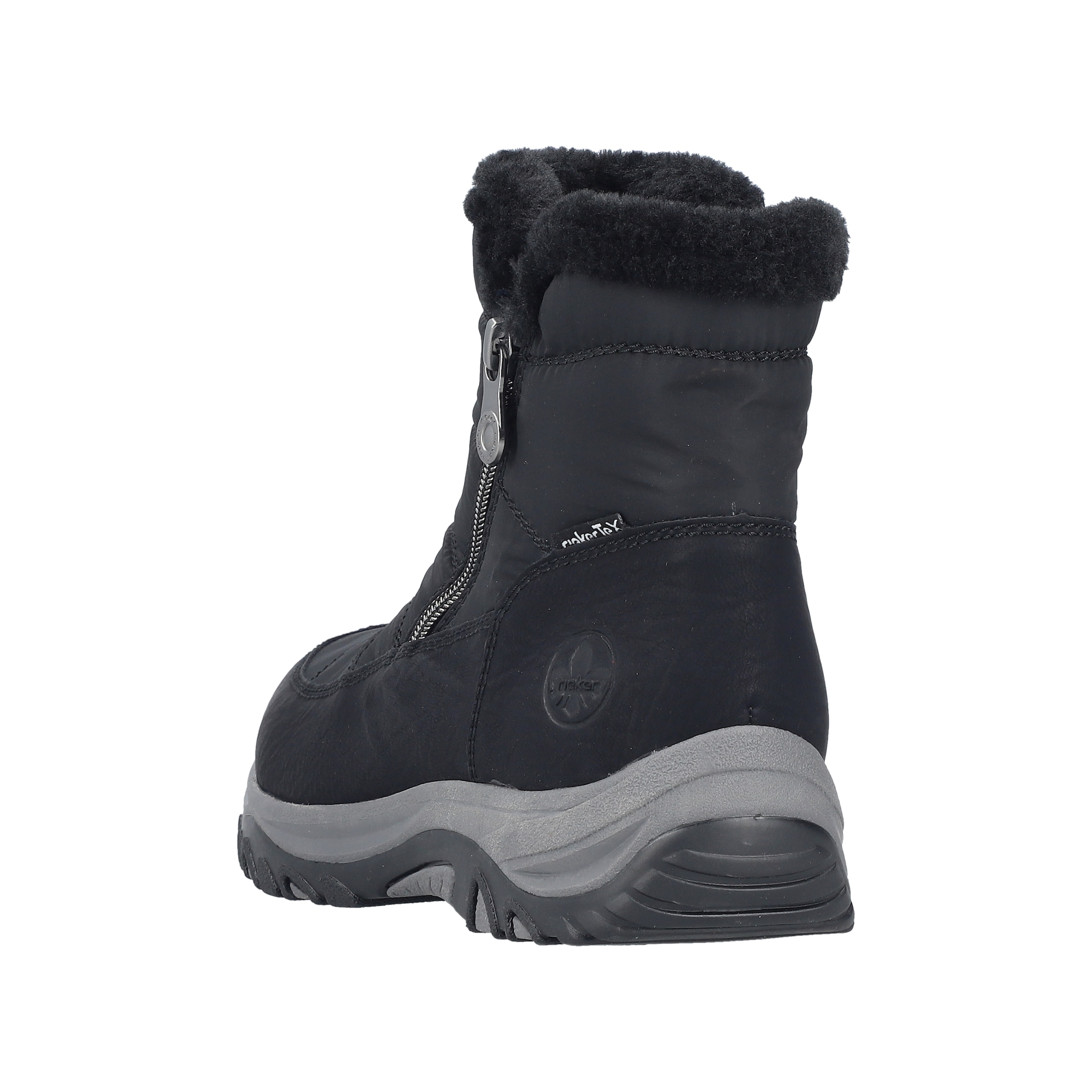 Rieker Winterboots  Winterstiefelette, Snowboots mit Reißverschlüsse und Warmfutter