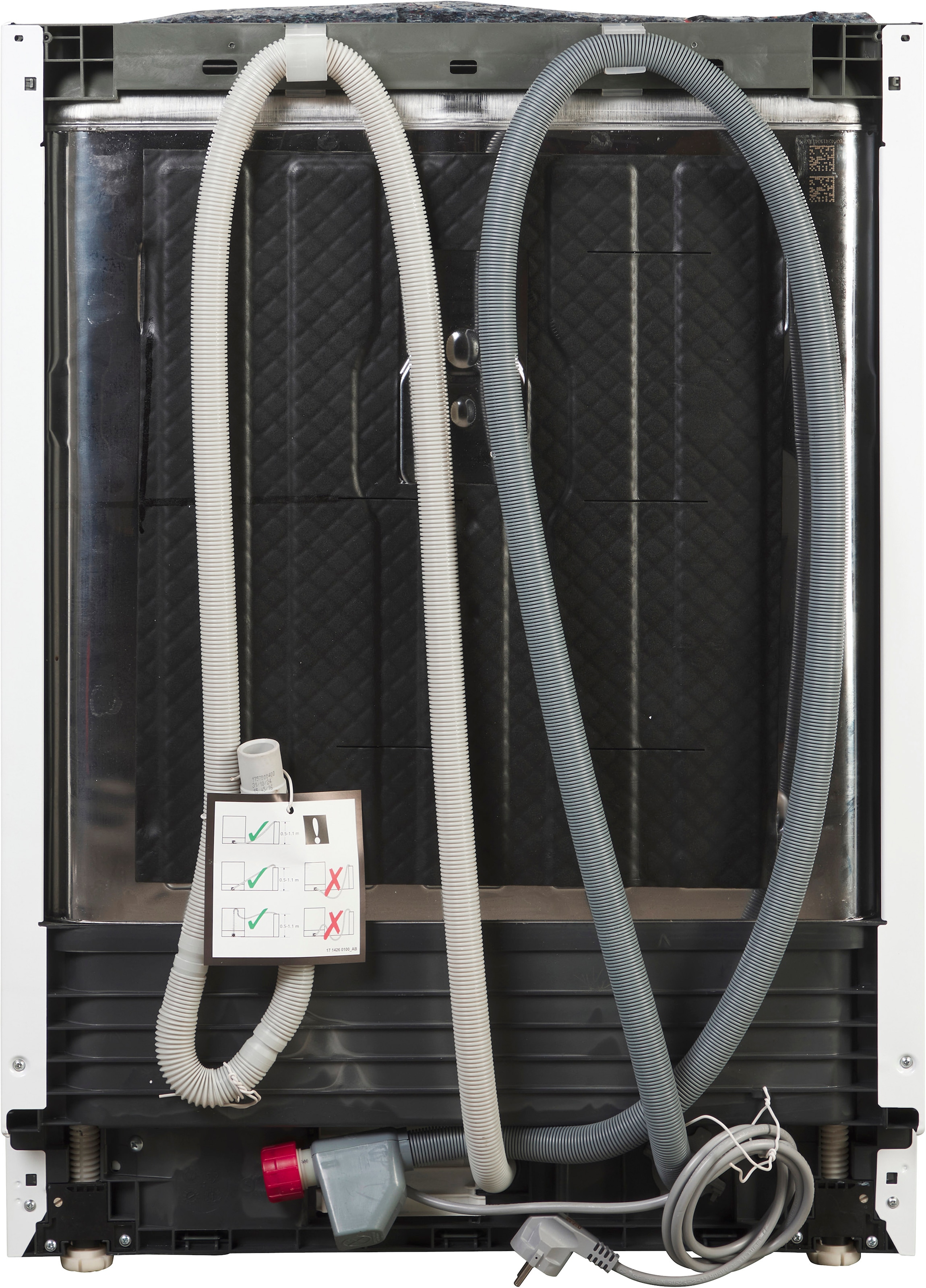 BEKO teilintegrierbarer Geschirrspüler »DSN16440X«, 14 Maßgedecke, ProSmart Inverter Motor