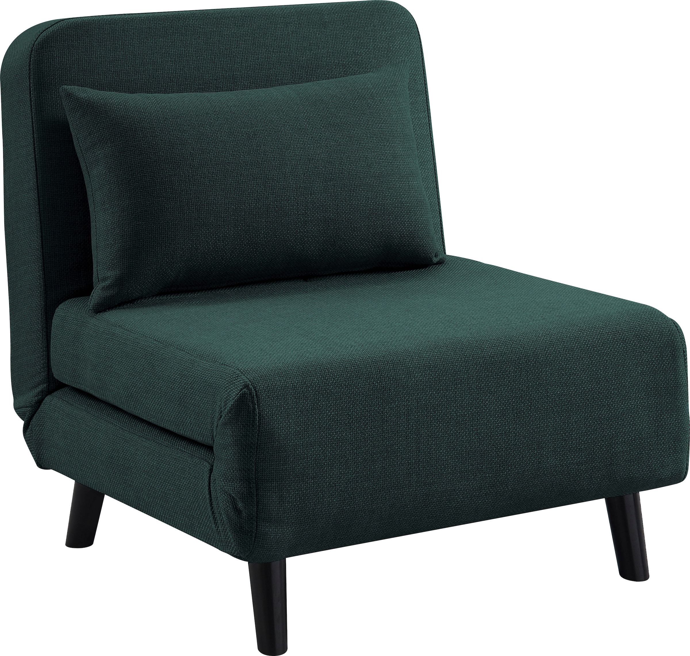 ATLANTIC home collection Sessel »Robby«, inkl. Bettfunktion, mehrfach verstellbar, Strukturbezug