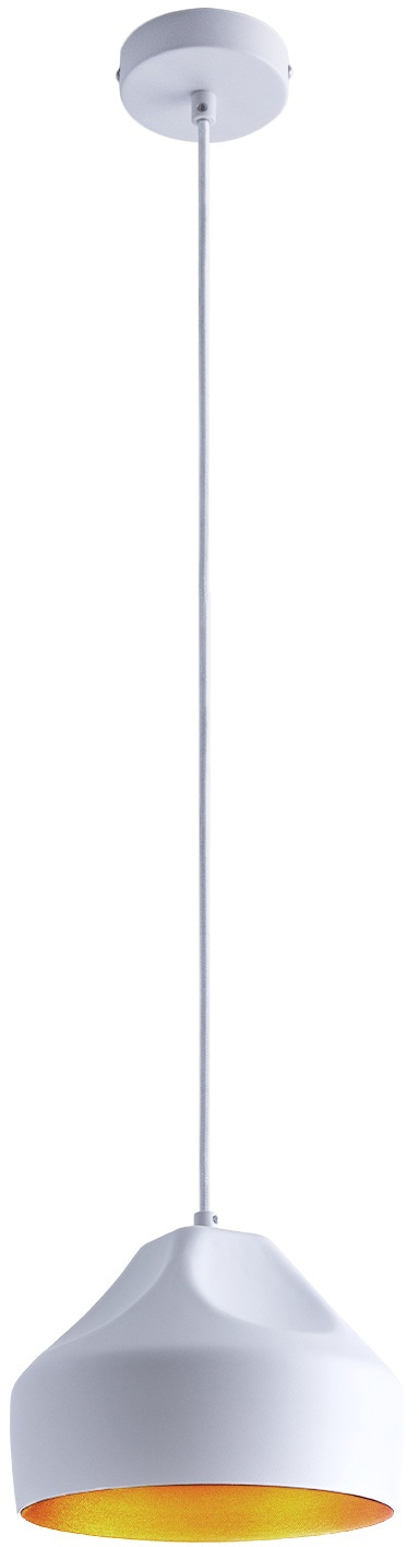 Paco Home Pendelleuchte »HURLEY U« E27 Hängelampe Esszimmer Küchenlampe Hängend Esstischlampe Innen Gold