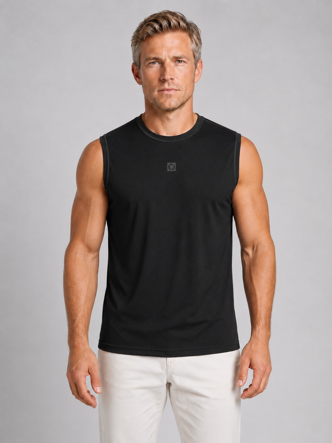 LPO Laufshirt »Michael Funktionstop II« Schnelltrocknend, eng sportlich, Halsblende