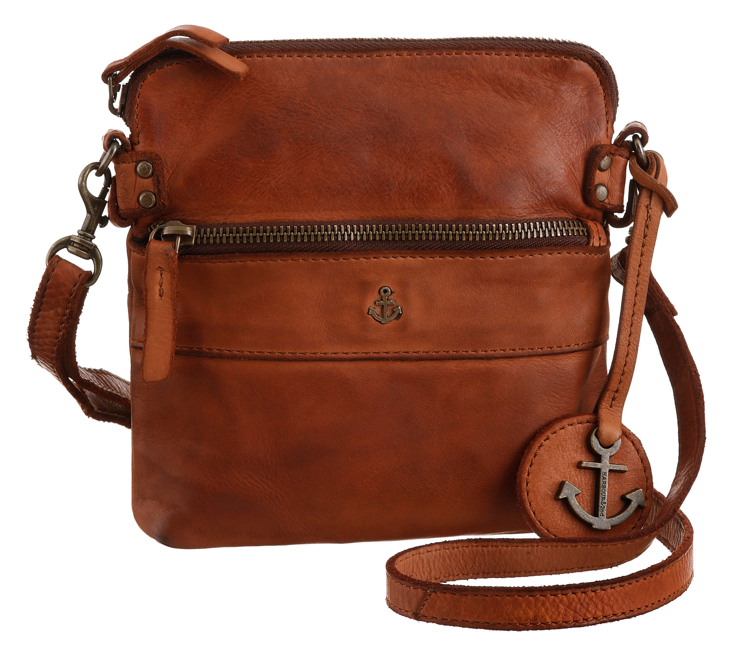 HARBOUR 2nd Handtasche »Crossbody Handtasche«, mit Reißverschlussfach und Logoanhänger