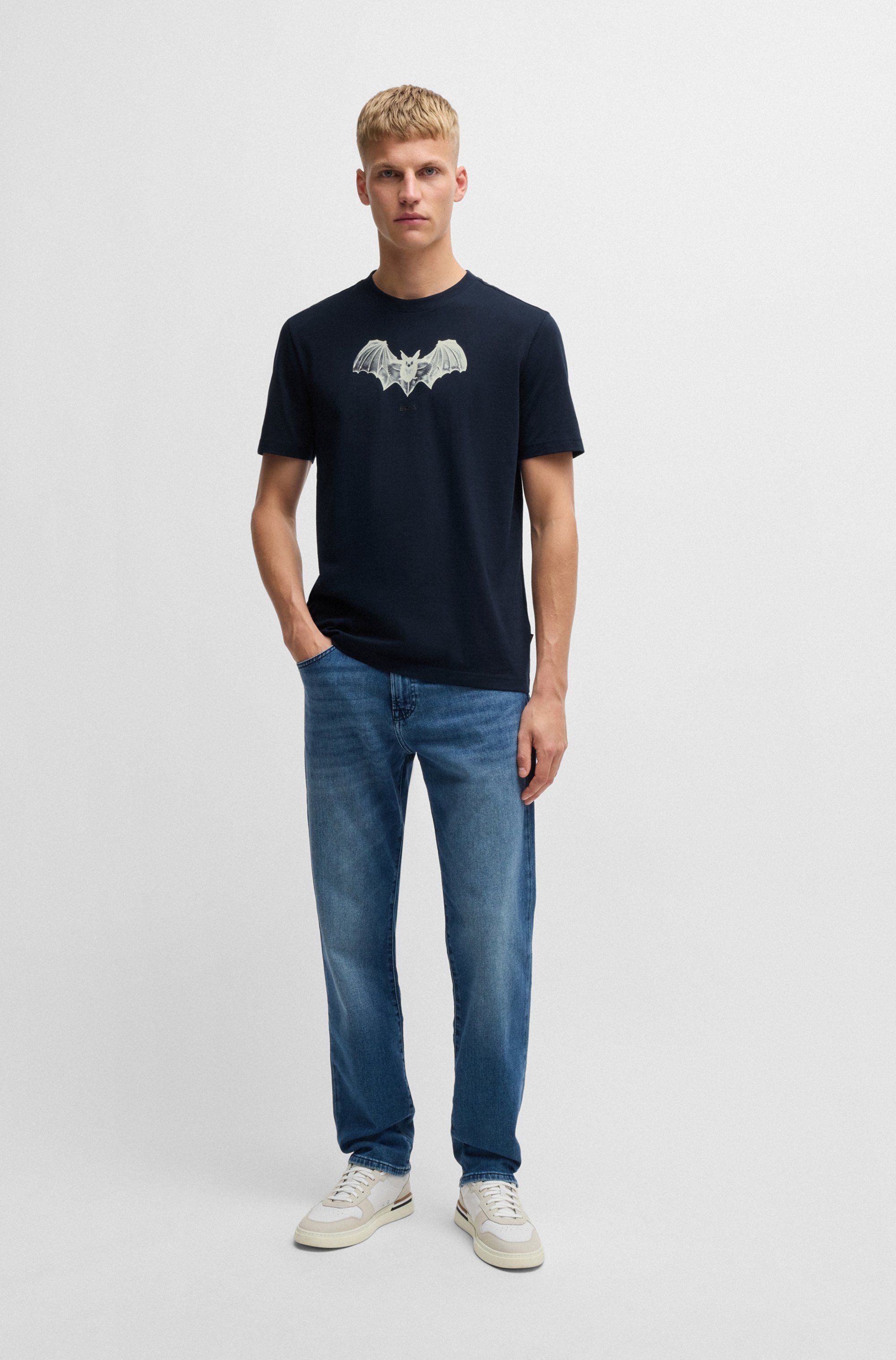 BOSS ORANGE T-Shirt, mit Druck