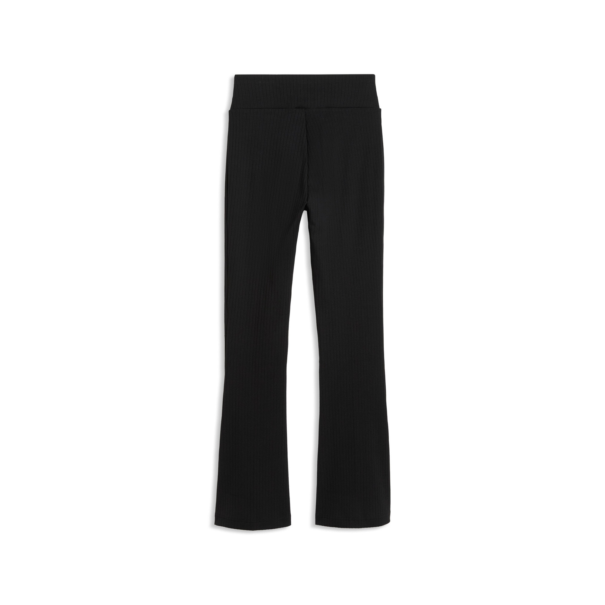 PUMA Leggings »HER RIB FLARED LEGGINGS«  mit hoher Leibhöhe, unifarben, sportlicher Stil, schmale Passform