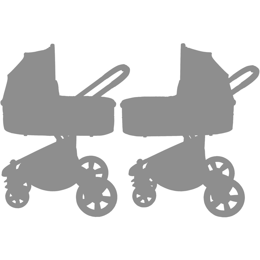 BabyGo Kombi-Kinderwagen »Spring, beige«, 15 kg