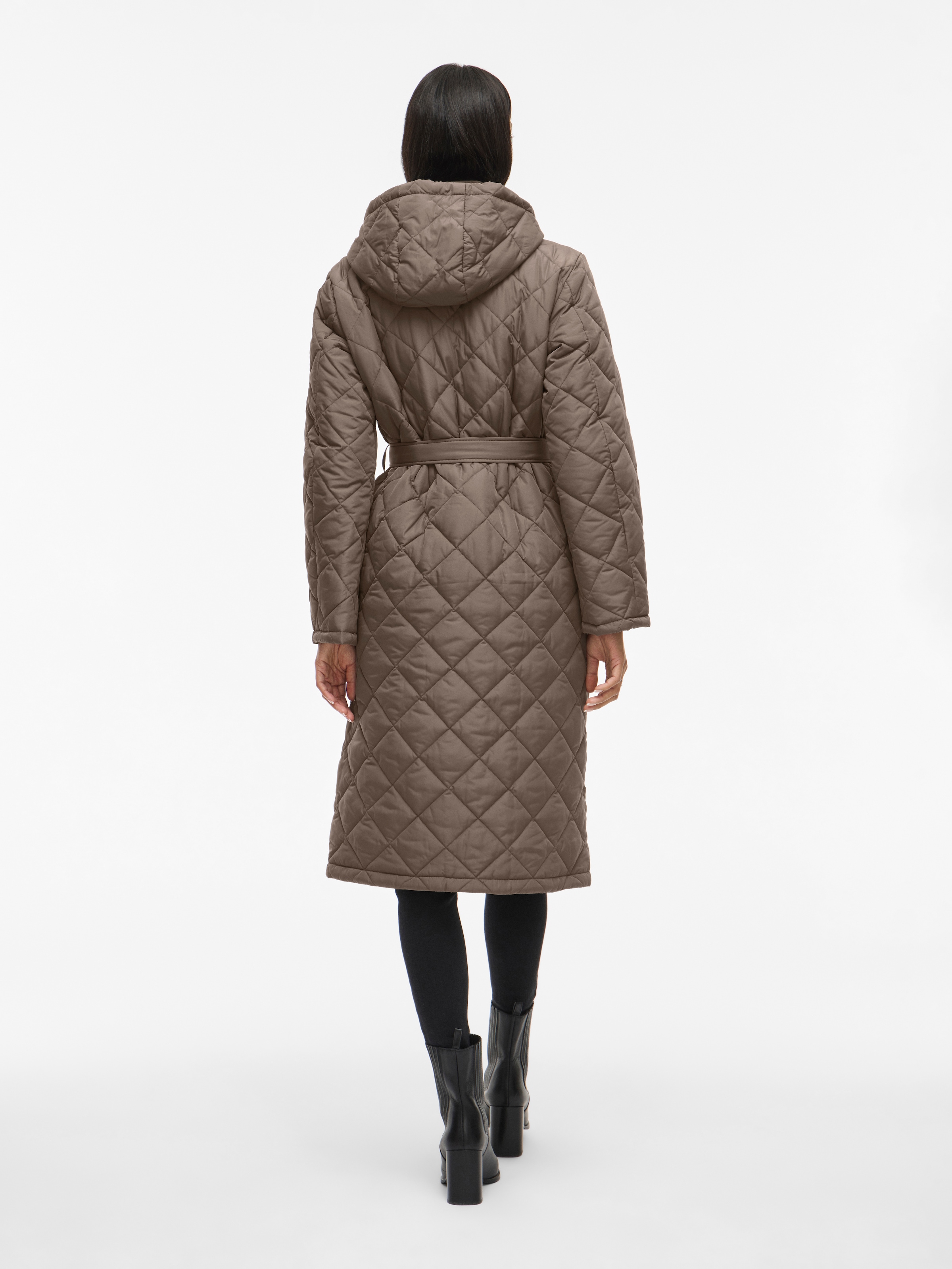 Vila Fellimitatmantel »VIKANTE QUILTED L/S COAT - NOOS«