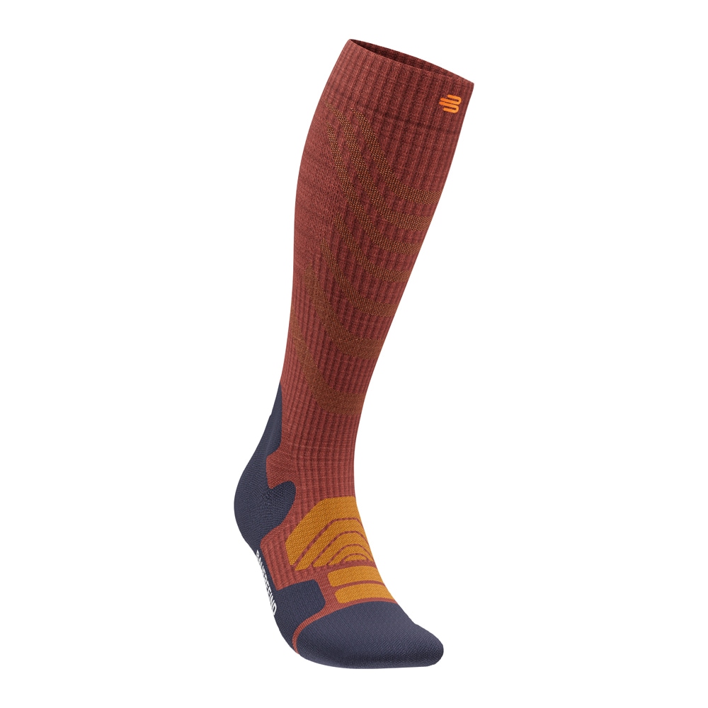 Bauerfeind Sportsocken »OUTDOOR MERINO COMPRESSION SOCKS« für Erwachsene beim Wandern, mit speziellen Kompressionszonen