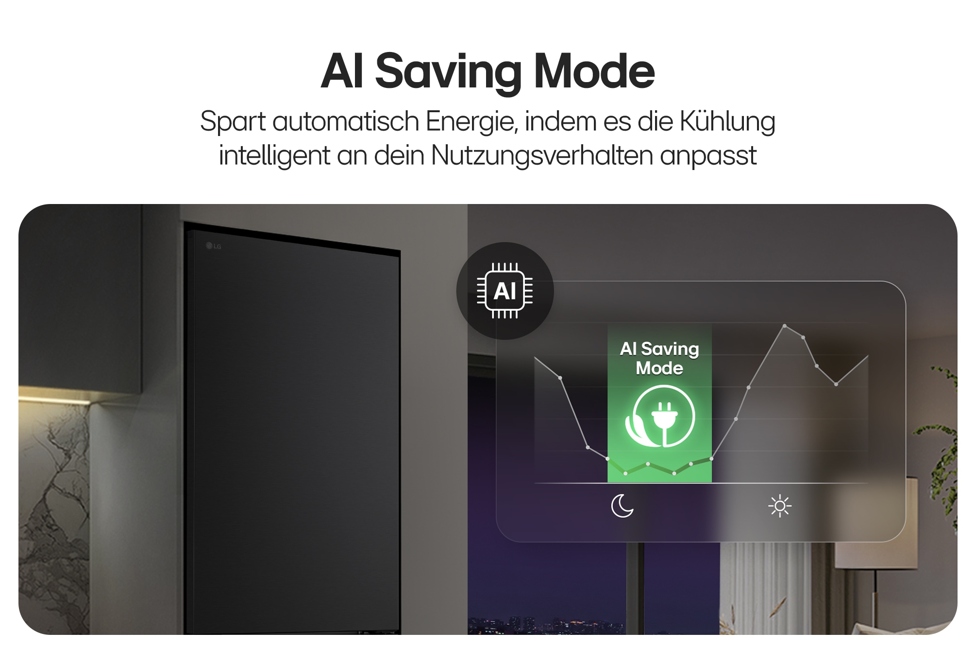 LG »GBBS726ASW« 203 cm hoch 59,5 cm breit Fit&Max: Vollintegrierbar & Maximale Ausstattung
