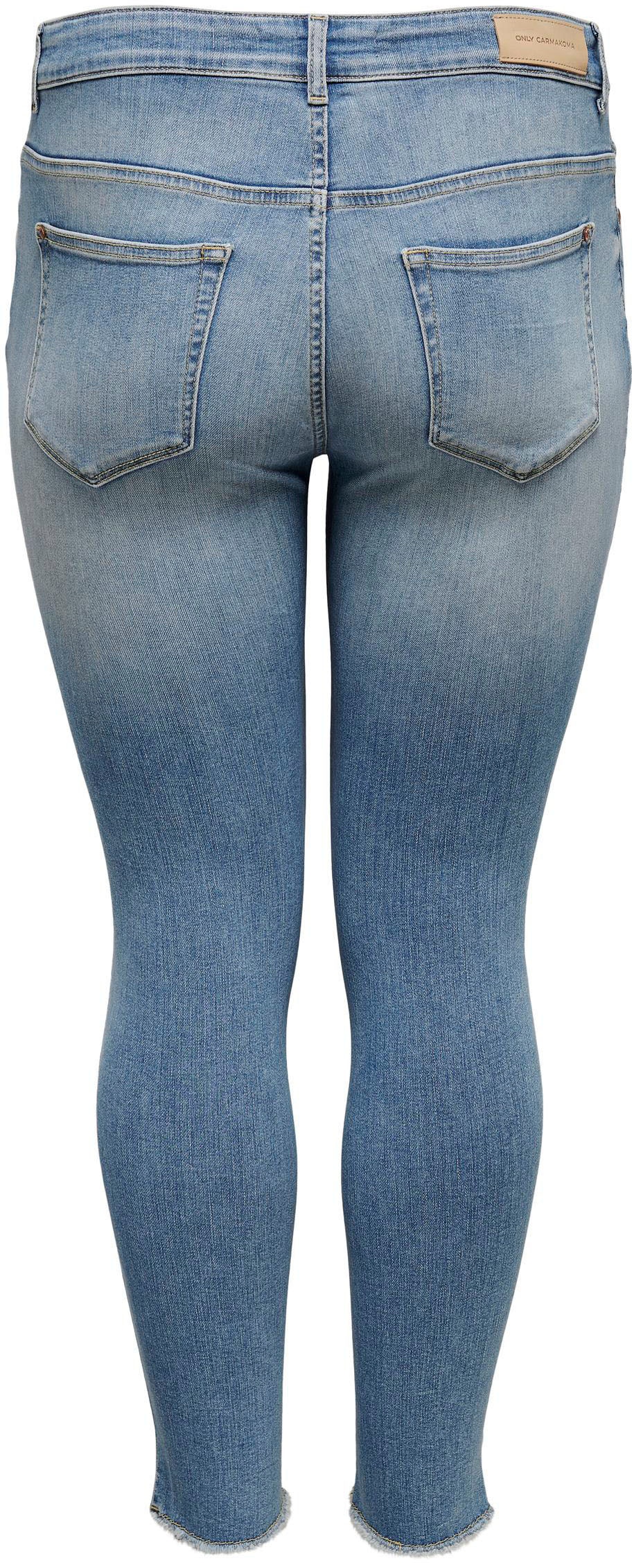 ONLY CARMAKOMA Skinny-fit-Jeans »CARWILLY REG SK ANK DNM REA1467 NOOS«