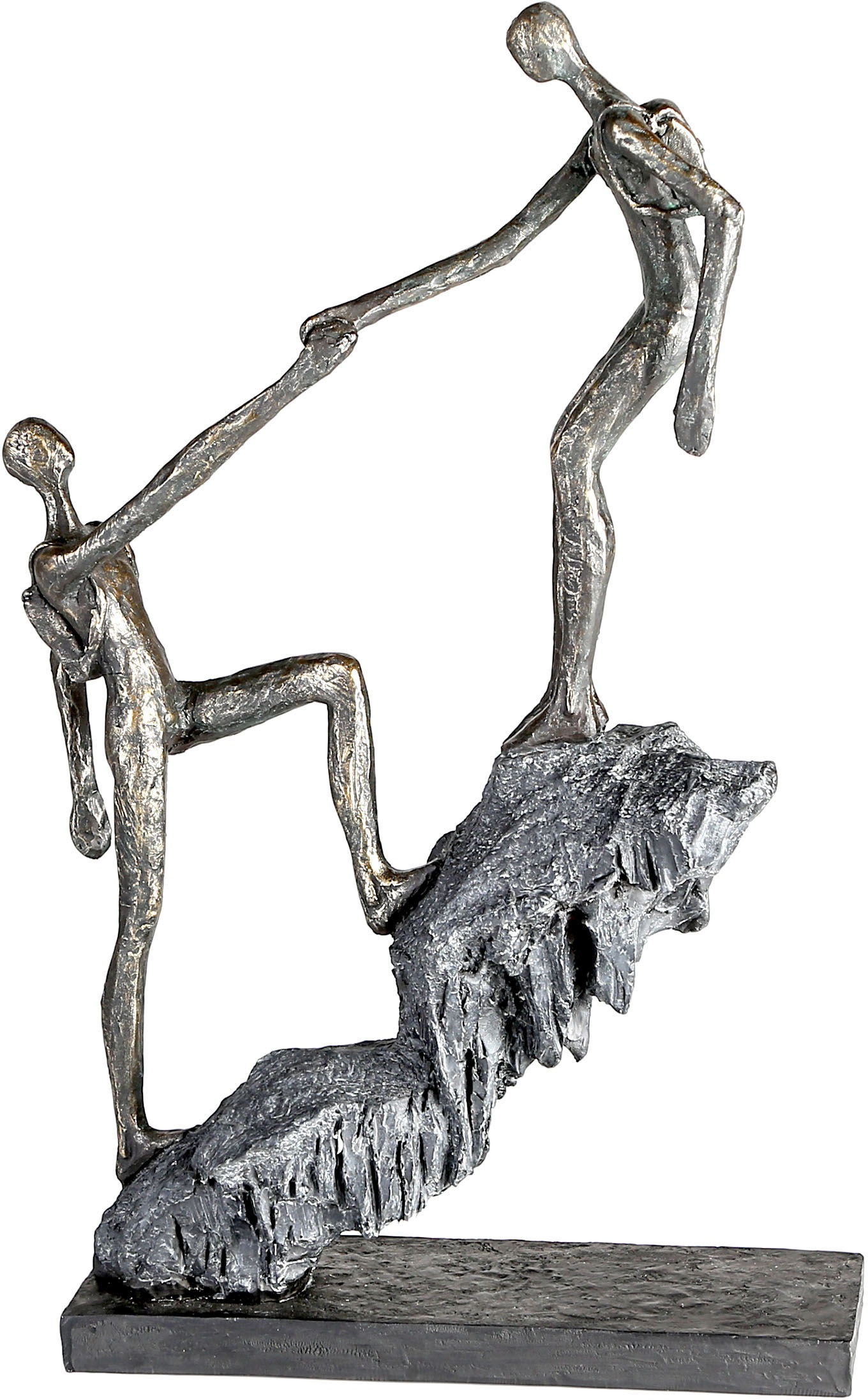by (1 Polyresin »Skulptur online bei bestellen St.), Dekofigur Casablanca OTTO bronzefarben/grau«, Ankunft, bronzefarben/grau, Gilde