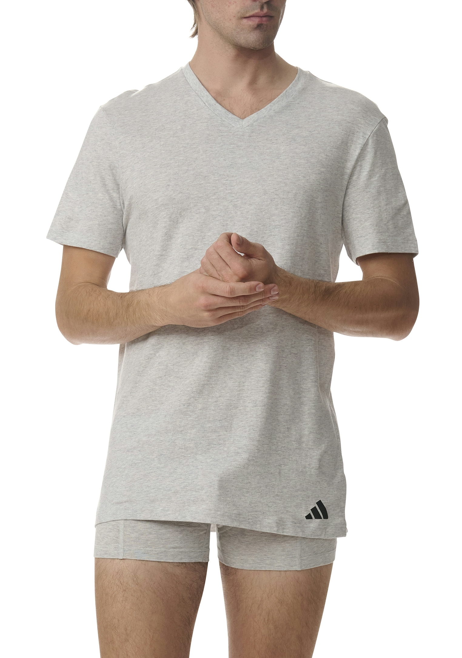 adidas Sportswear T-Shirt »"Active Core Cotton"«, (3er Pack), V-Ausschnitt