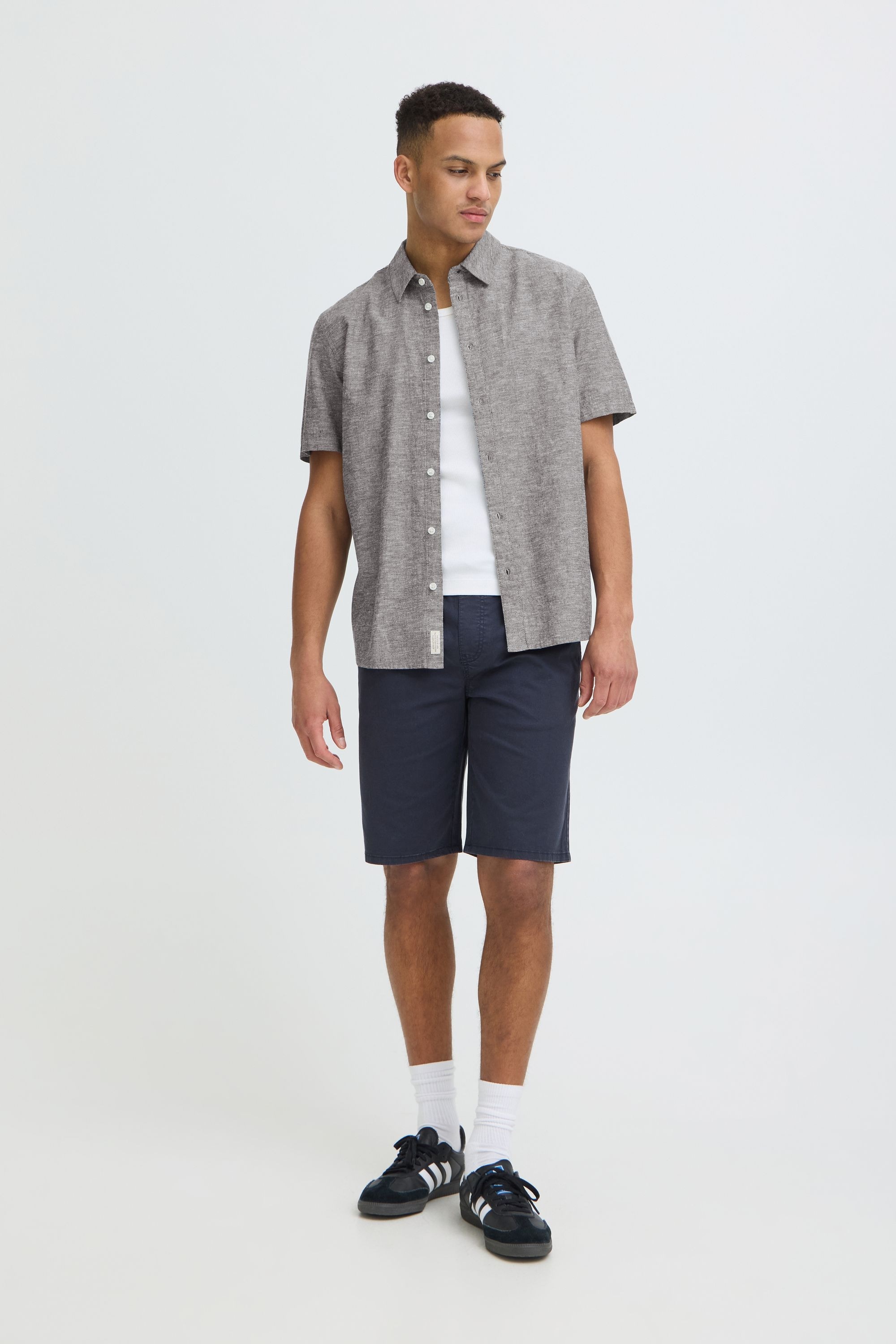 Blend Leinenhemd »Leinenhemd BHAban Slub Linen Mix«
