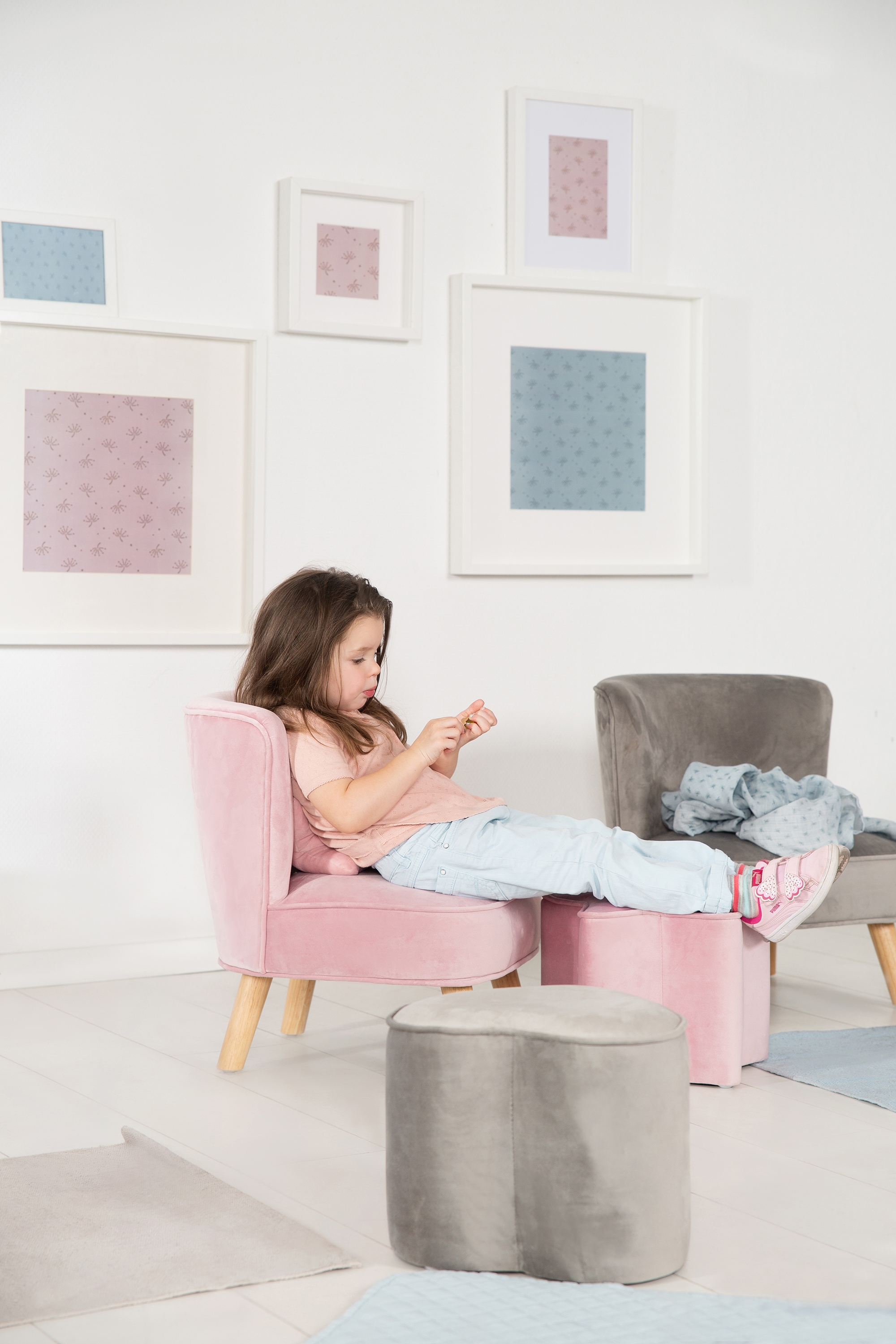 roba® Kindersessel »Lil Sofa«, mit Holzfüßen