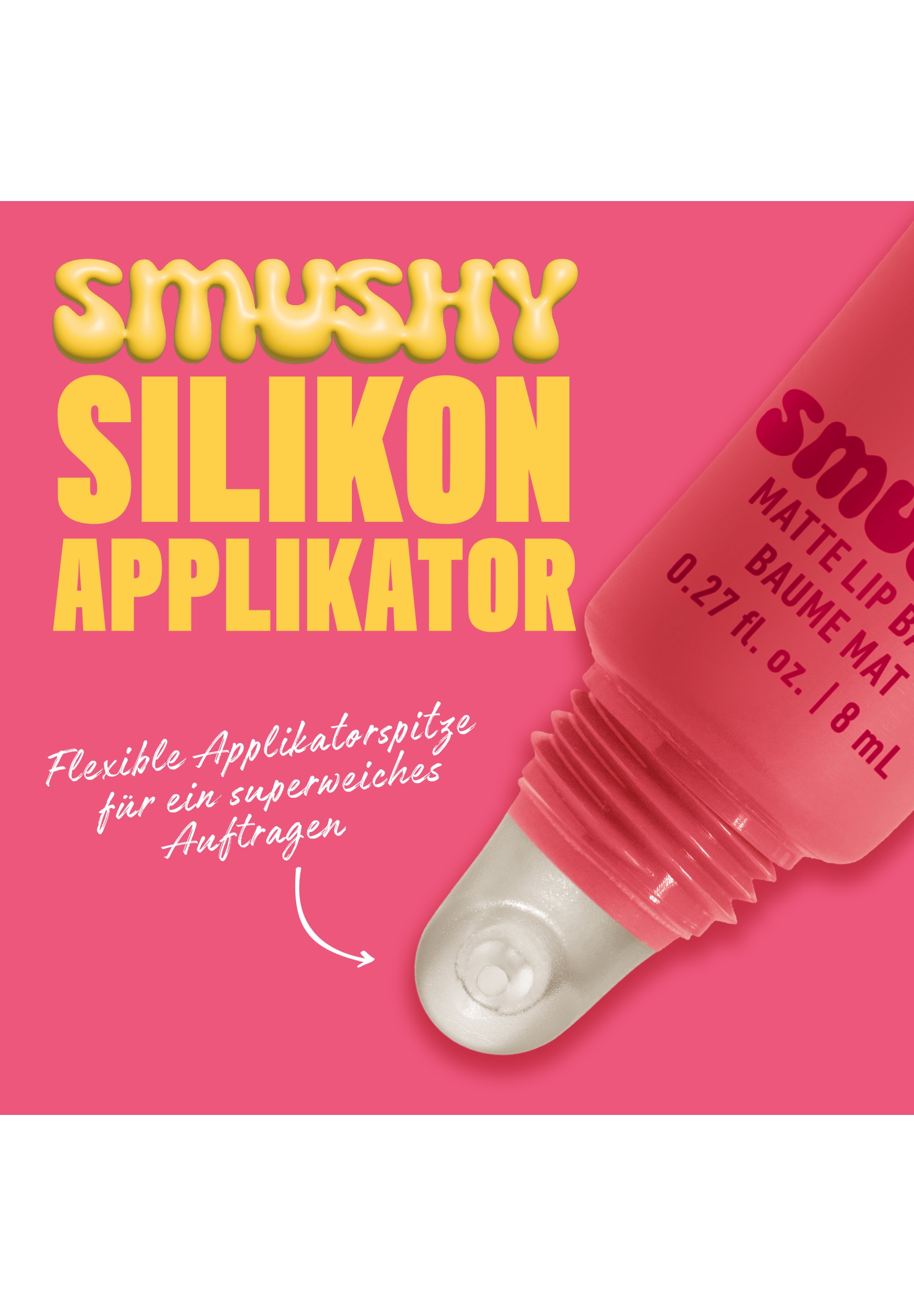 NYX Lippenbalsam »NYX Professional Makeup Smushy Matte Lip Balm« jeder der Farbtöne hat einen einzigartigen, süßen Duft