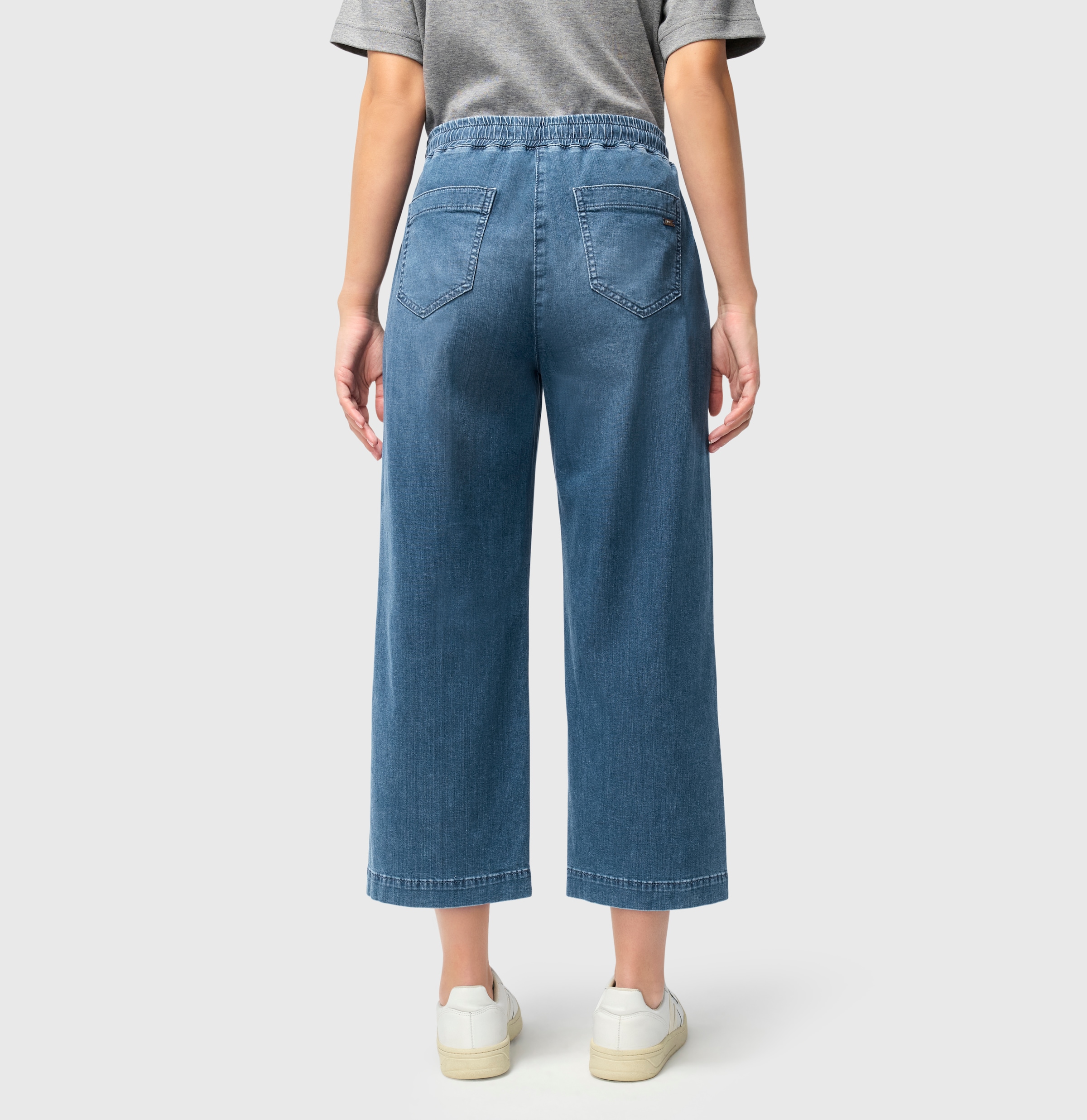 MAC Weite Jeans »CULOTTE casual denim« Wide Fit in verkürzter Länge