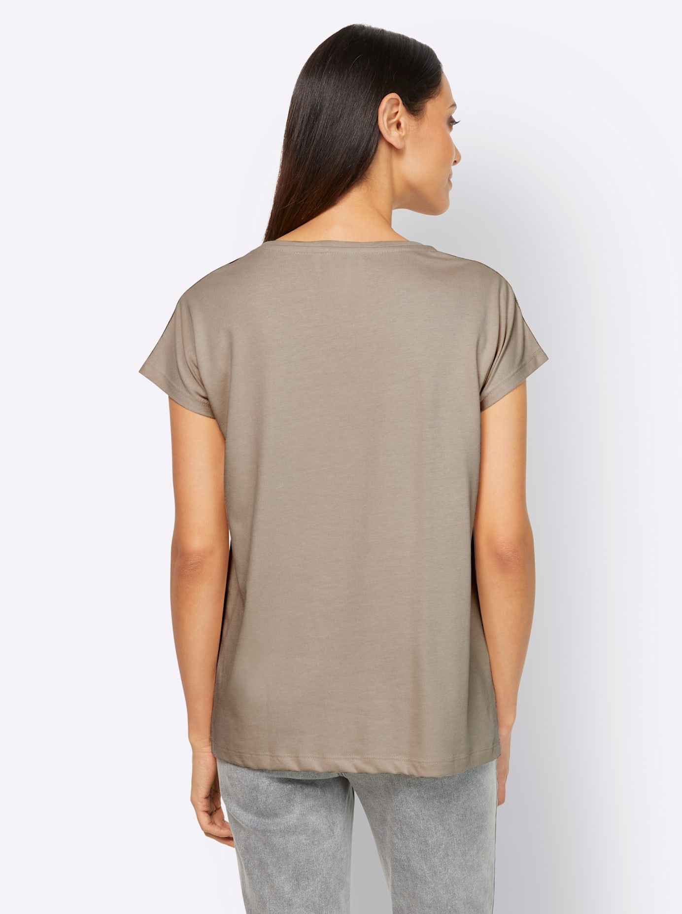 heine Kurzarmshirt »Druck-Shirt«, (1 tlg.)