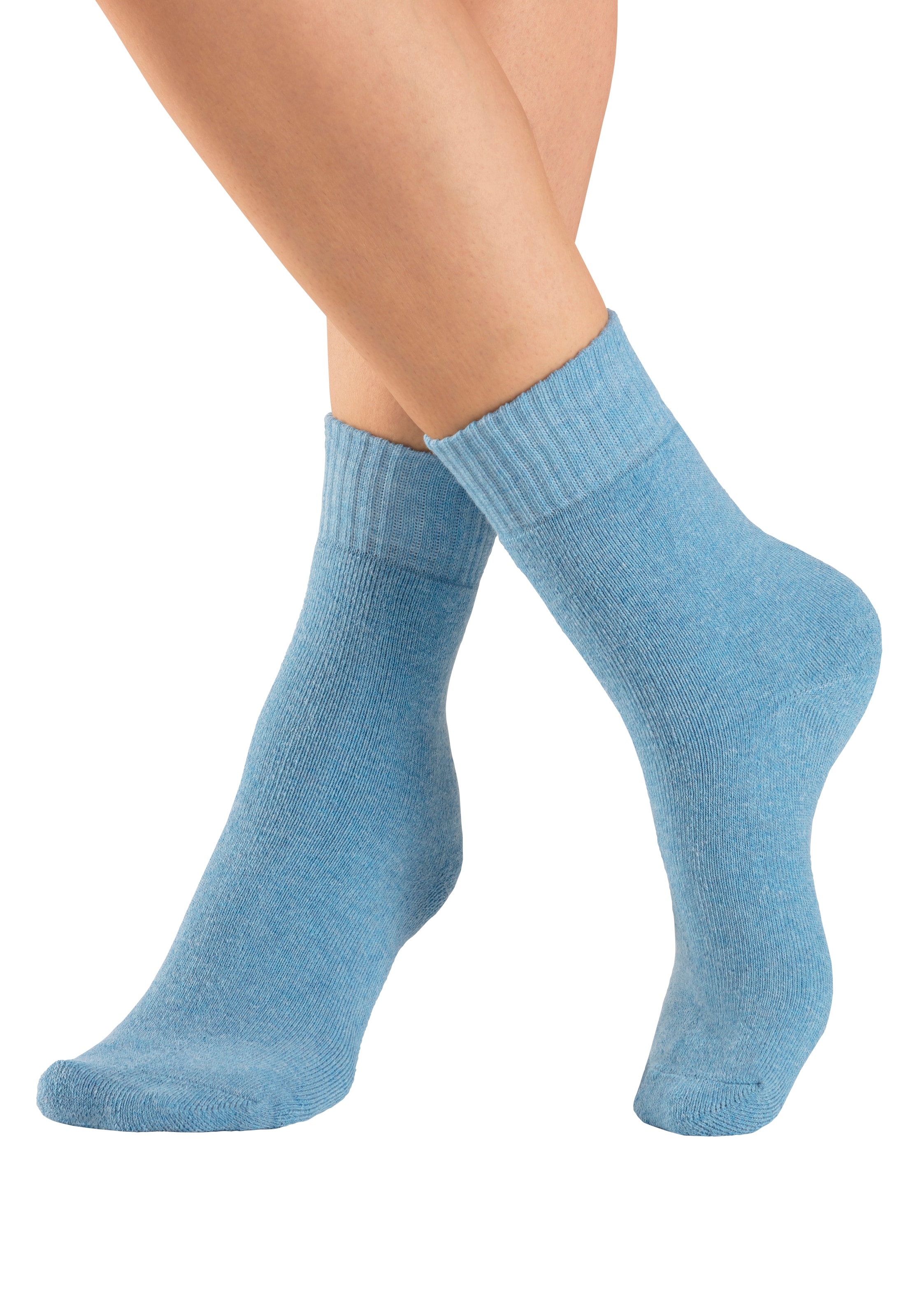 Lavana Basicsocken Packung, 5 Paar tlg. Thermosocken mit Vollfottee