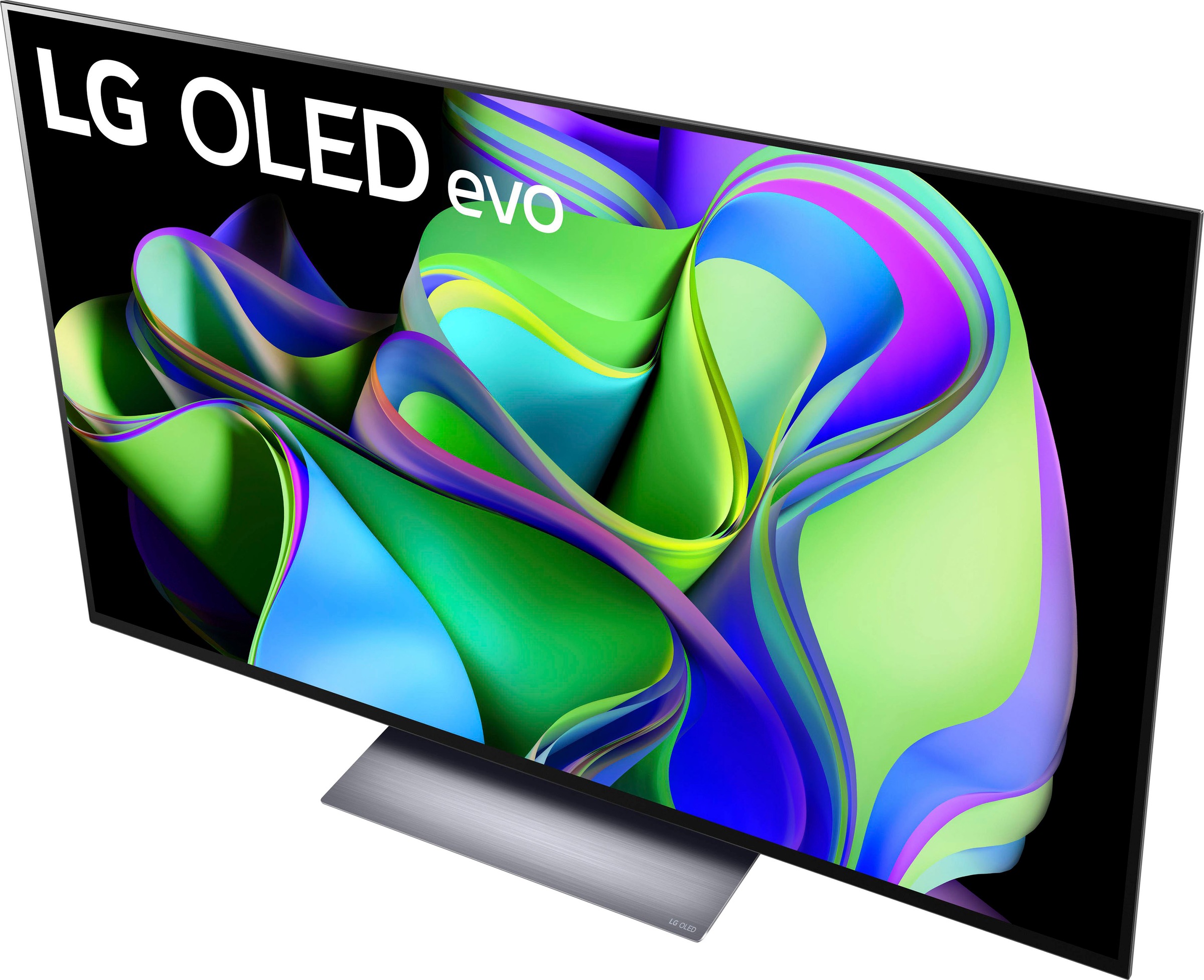 LG OLED-Fernseher »OLED77C37LA«, 4K Ultra HD, Smart-TV, OLED evo, bis zu 120 Hz, α9 Gen6 4K AI-Prozessor, Twin Triple Tuner