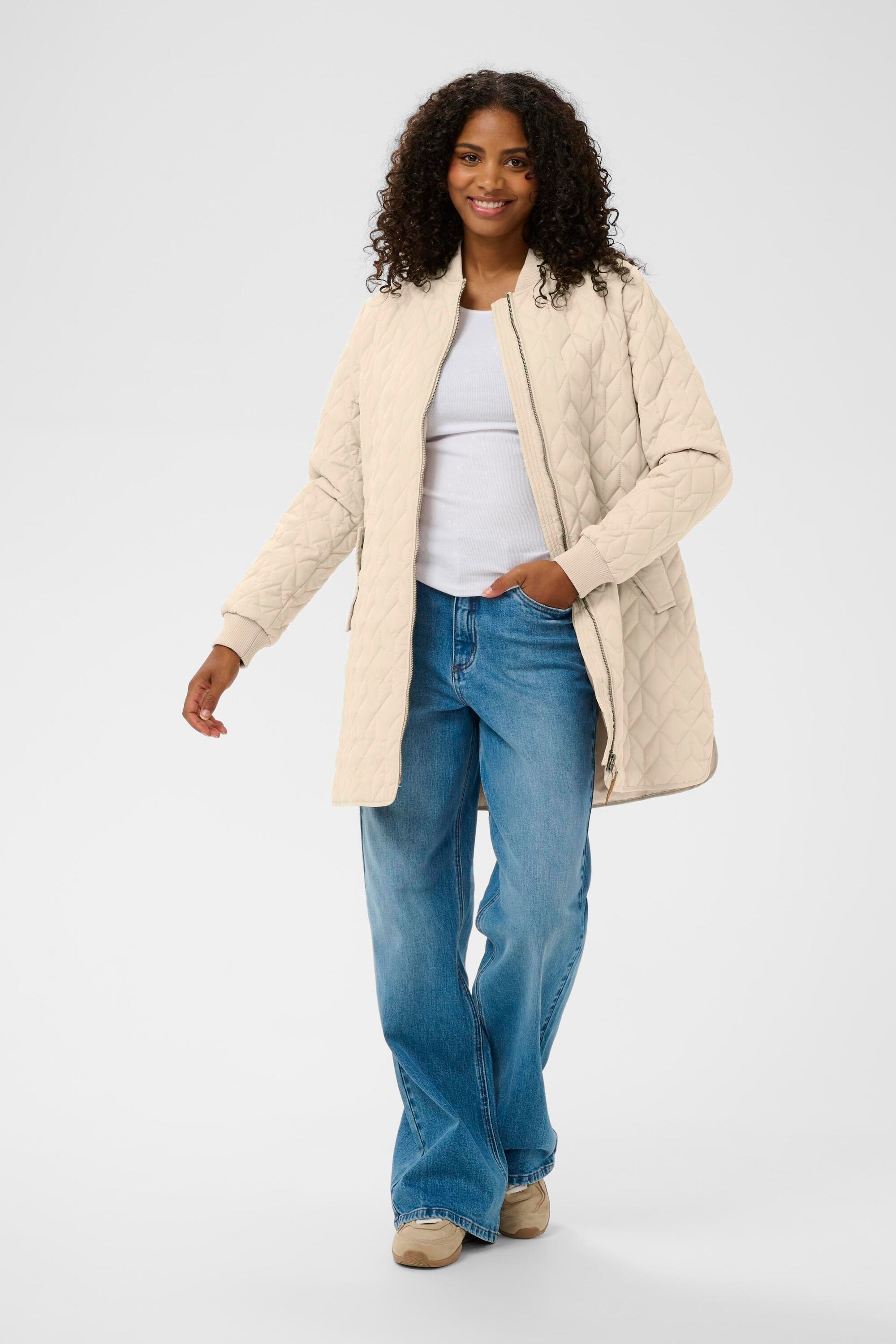KAFFE Wintermantel »Jacke KAlelia«