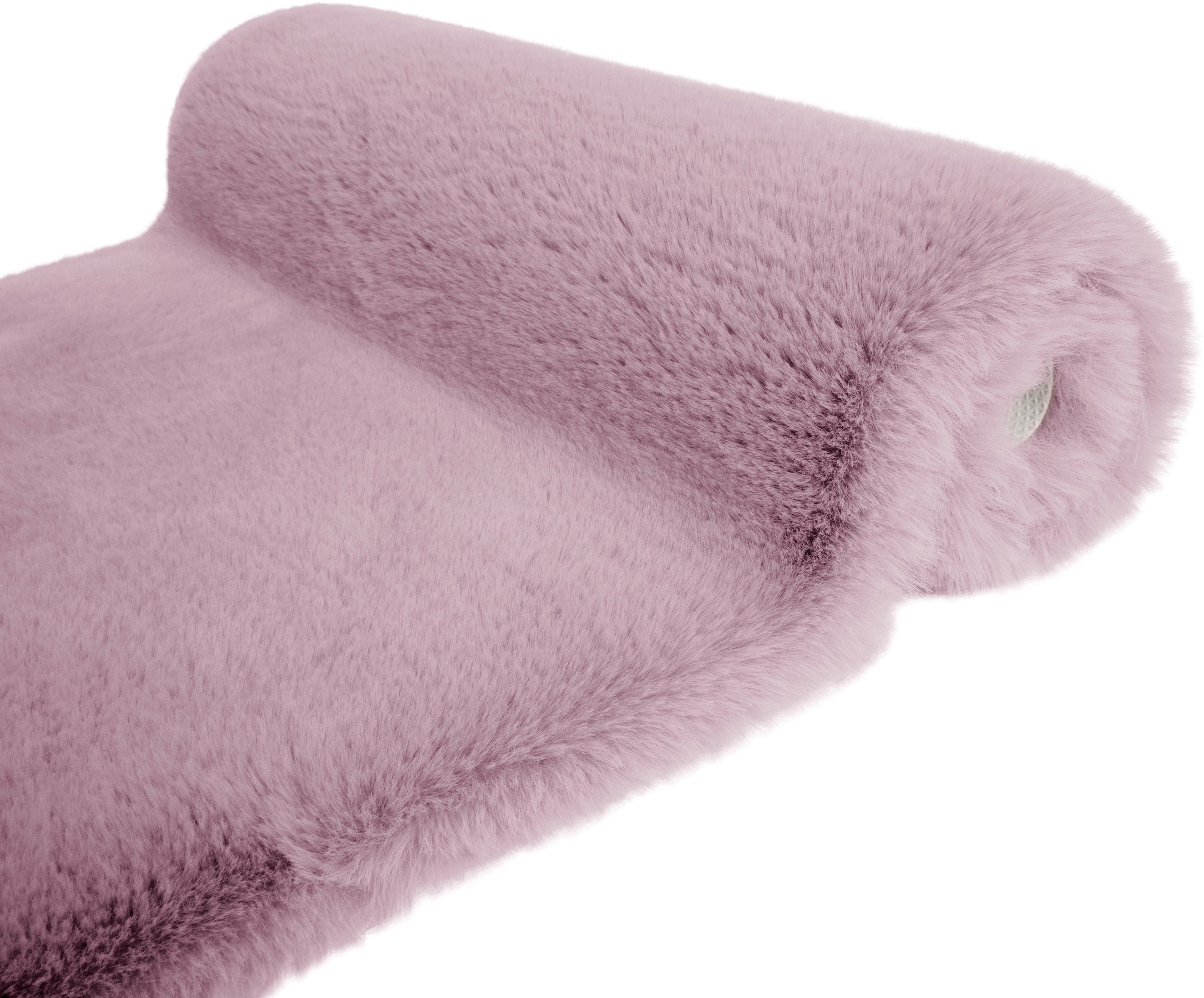 my home Badematte »Rabbit Badematten, Badvorleger, Badezimmer Teppich«, rutschhemmend beschichtet, strapazierfähig-fußbodenheizungsgeeignet-schnell trocknend, Kaninchenfell-Haptik, Badteppich, rechteckig, rund & als 3-tlg. Set