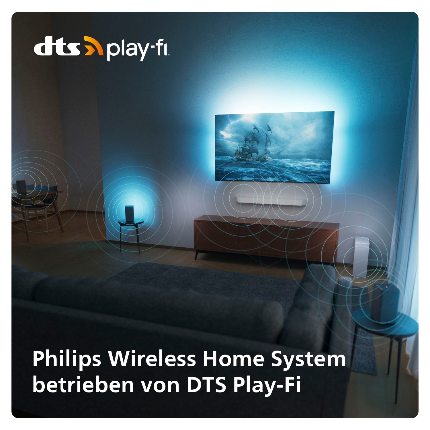 Philips OLED-Fernseher »48OLED809/12«, 4K Ultra HD, Google TV-Smart-TV