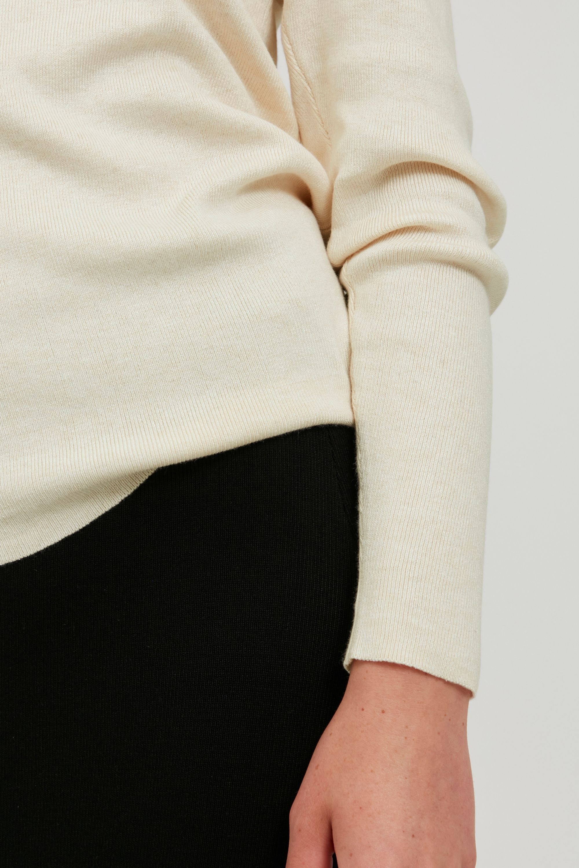 Ichi Strickfleece-Pullover »Strickpullover IHRuvera«