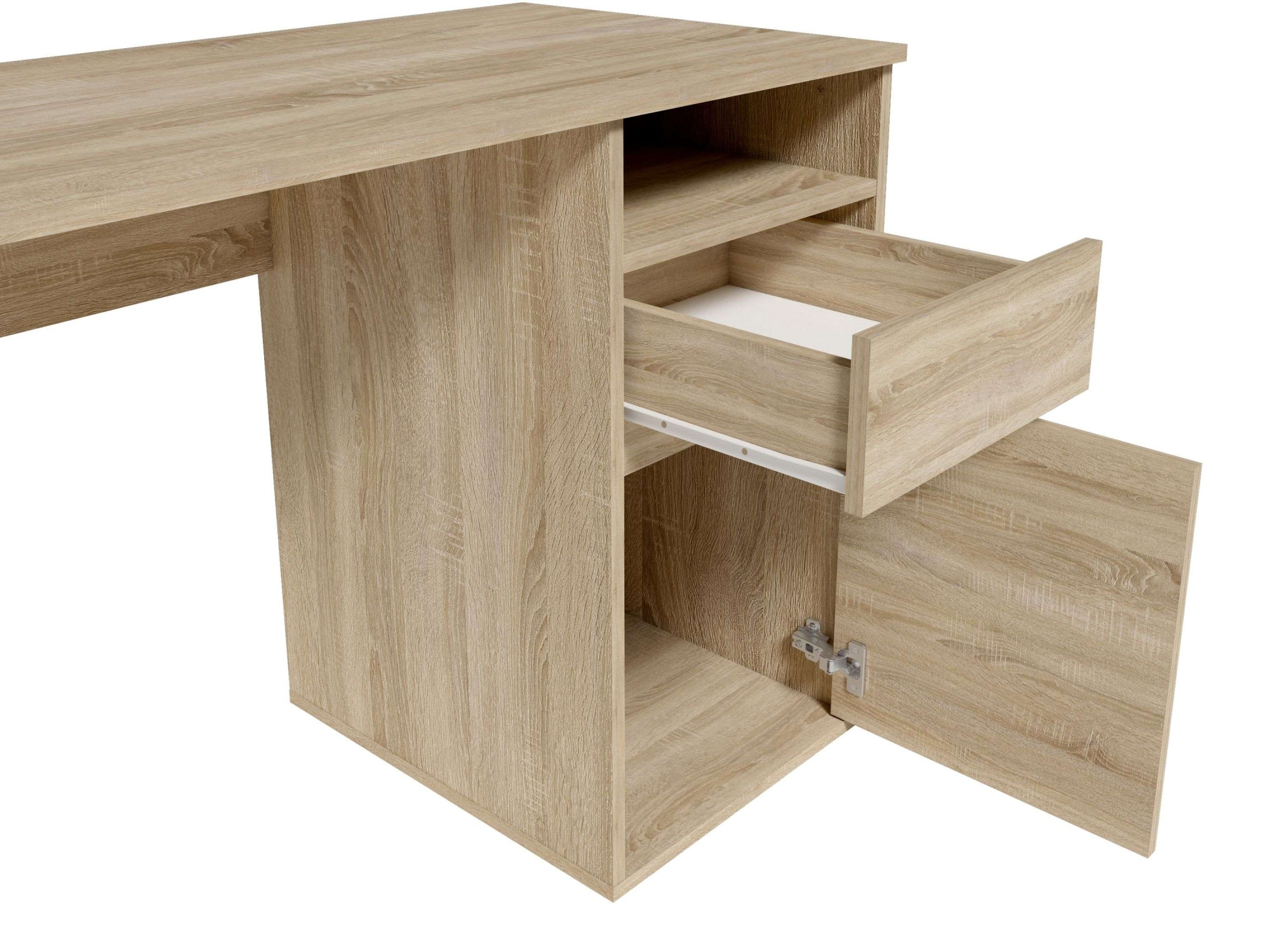 INOSIGN Schreibtisch »Tinsley«, mit Schublade, und Tür, Breite 120 x53 cm