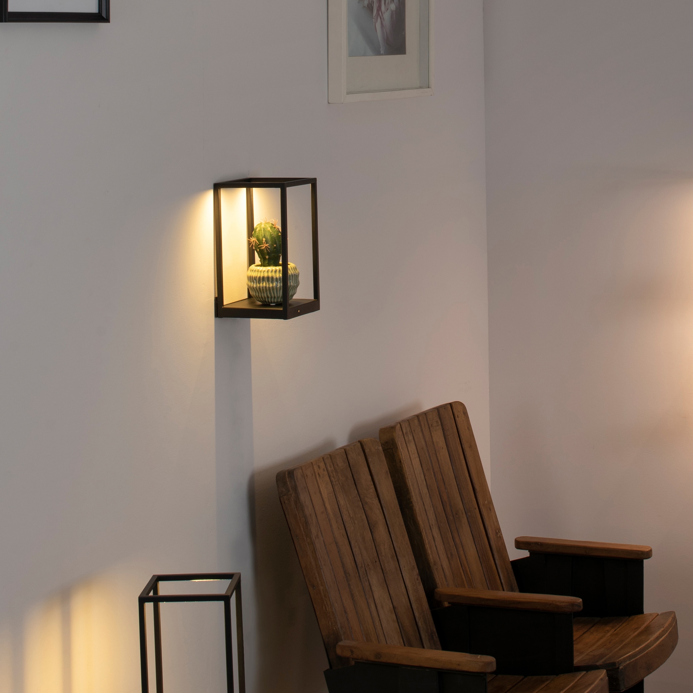 K, of 2 LED bei Places OTTO Wandlampe, Style 3000 »Cashel«, online 3-Stufen-Touchdimmer Regal flammig-flammig, bestellen Wandleuchte inkl.