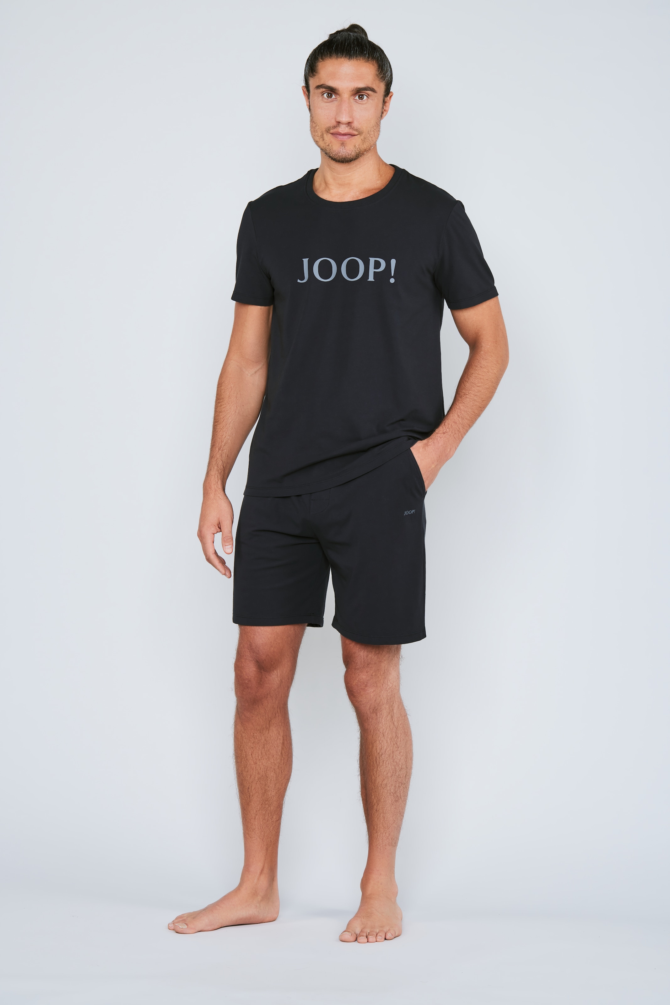JOOP! Relaxshorts »Comfort«  Seitentaschen, Regular Fit, Bindeband