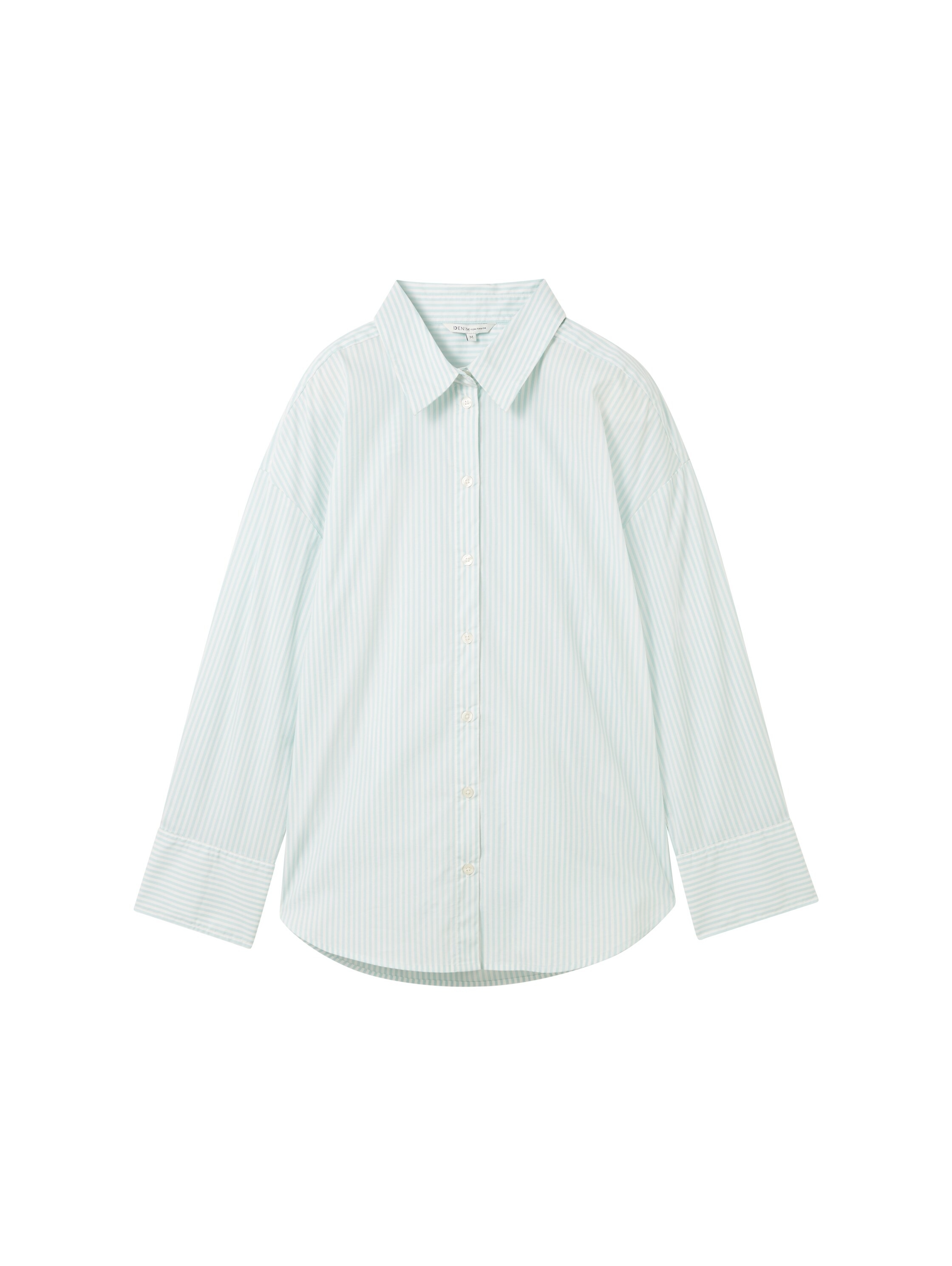 TOM TAILOR Denim Hemdbluse, im Streifendesign und mit Stretch