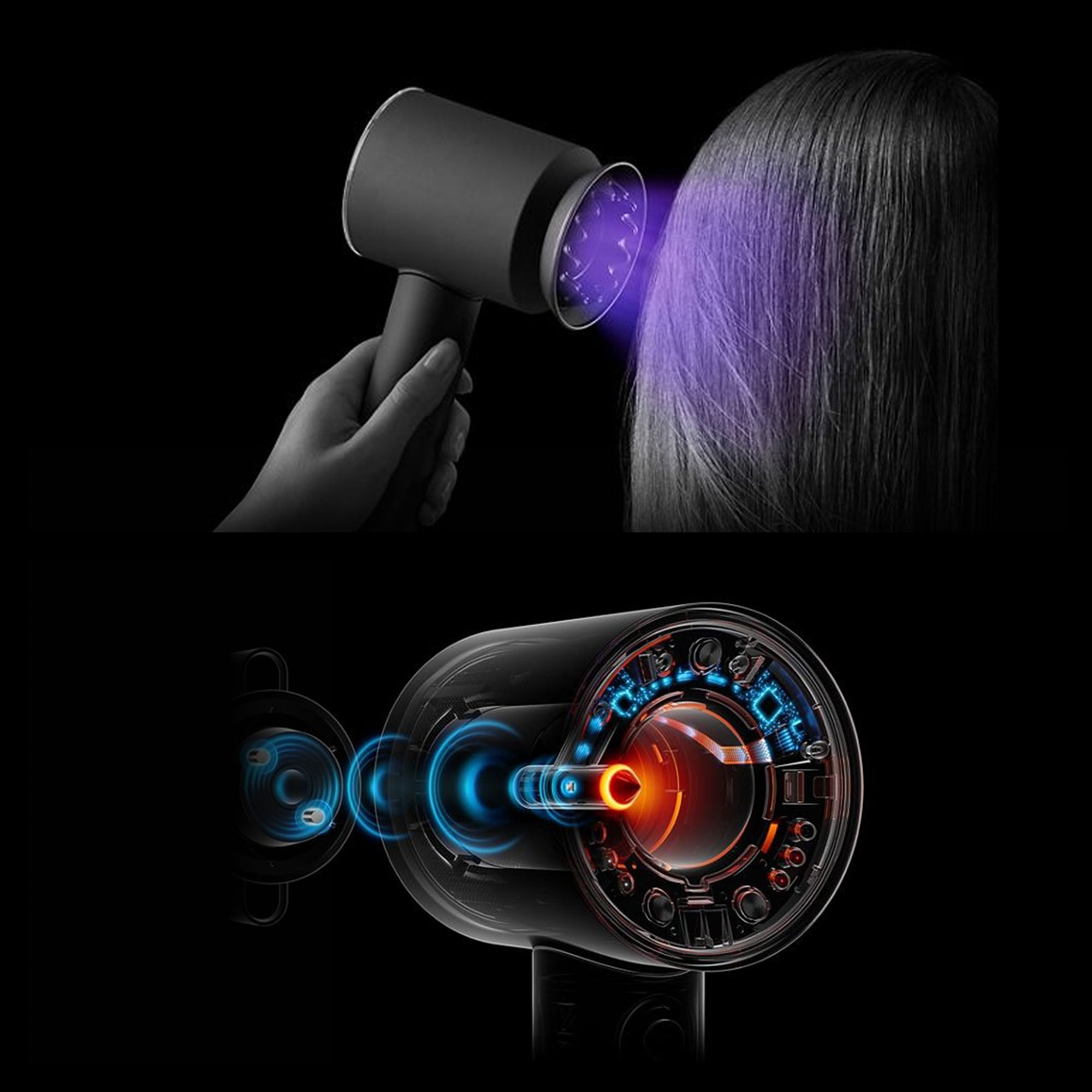 DYSON Haartrockner »Dyson Supersonic Nural« 1.600 W 5 Aufsätze Limitierte Geschenkedition