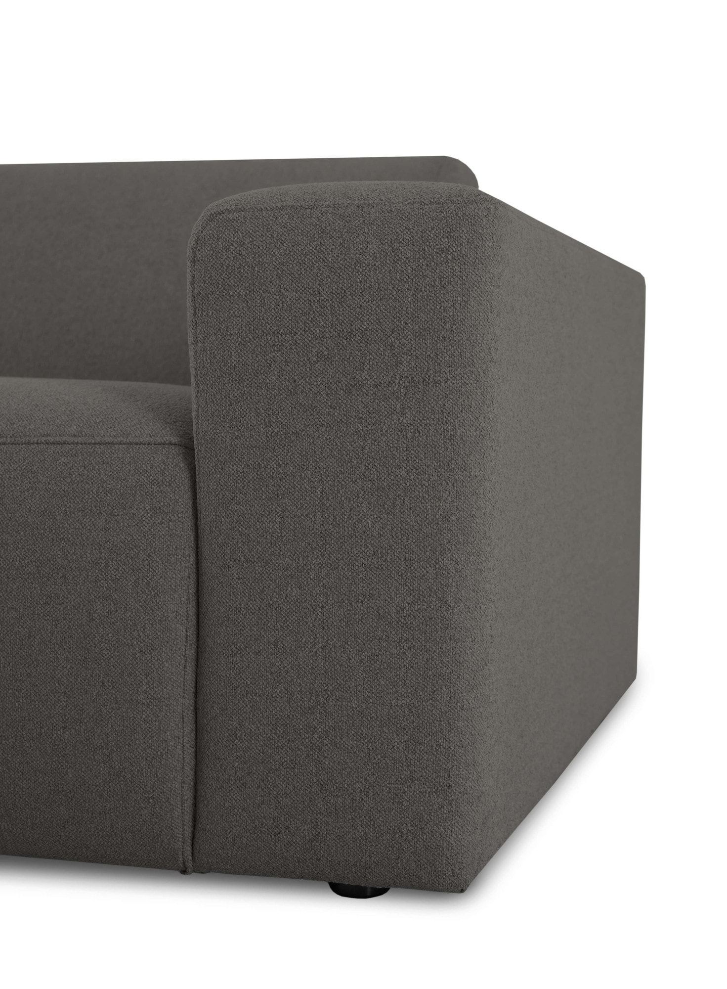 INOSIGN Ecksofa »Koa,228cm, L-Form, Modulsofa, Webstoff, Cord«, Designsofa, weicher Lounge-Sitzkomfort, Welleunterfederung, bodentief