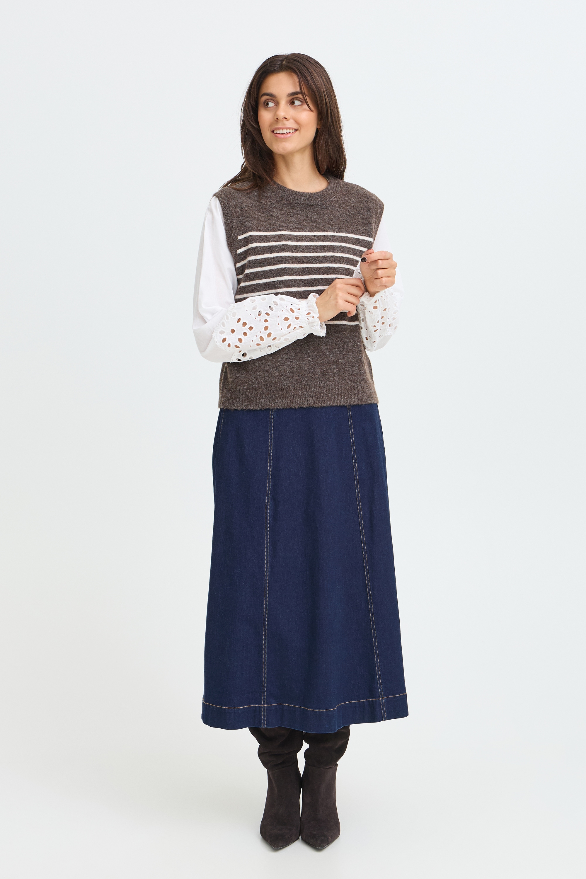 fransa Strickpullover »Damen Strickpullover FRSANNY«