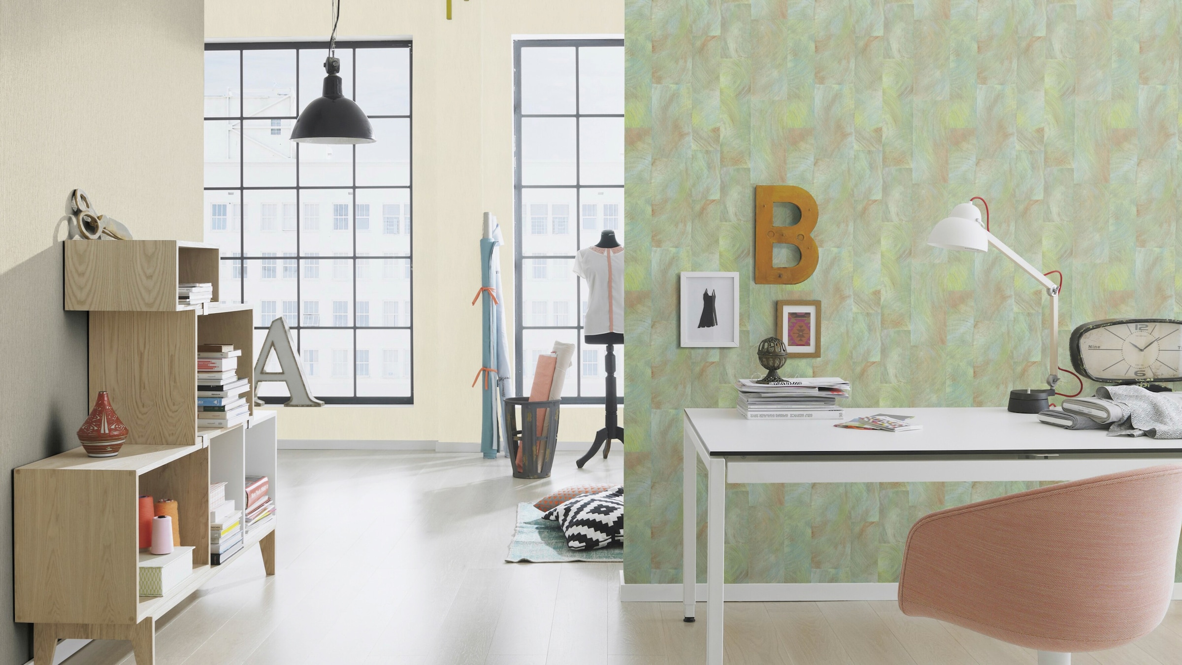 Rasch Vliestapete »#ROCKNROLLE« Metall-Effekte | gemustert geprägt