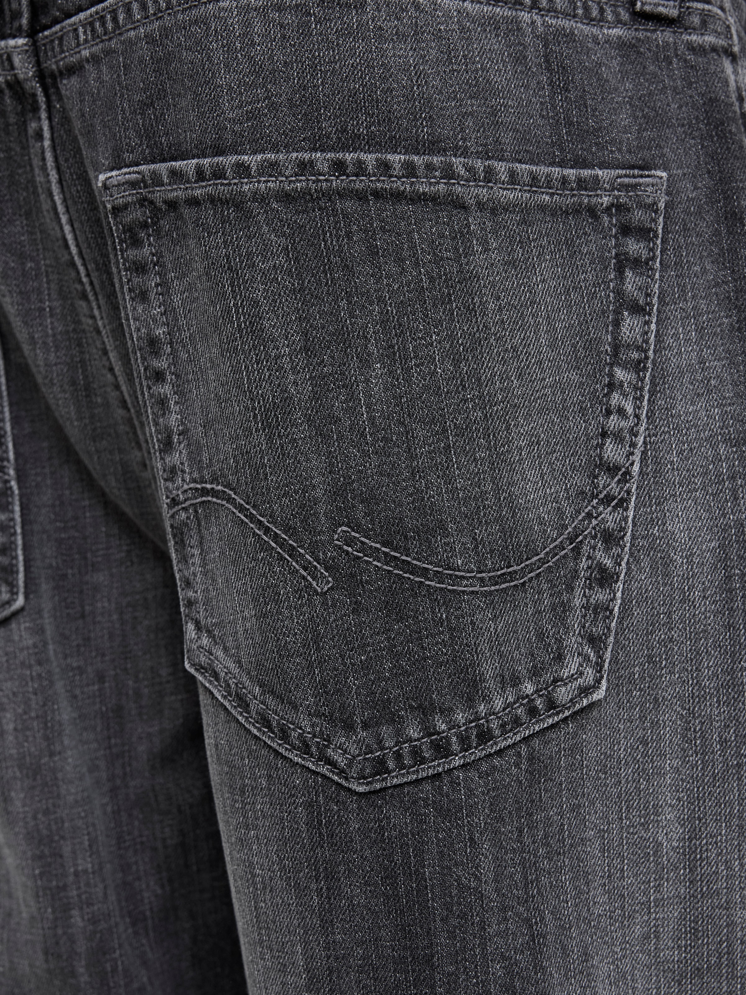 Jack & Jones Relax-fit-Jeans »JJIALEX mit cleanem Look und Taschenvielfalt«, Abriebeffekte, modisch, relaxed fit, Baumwolle