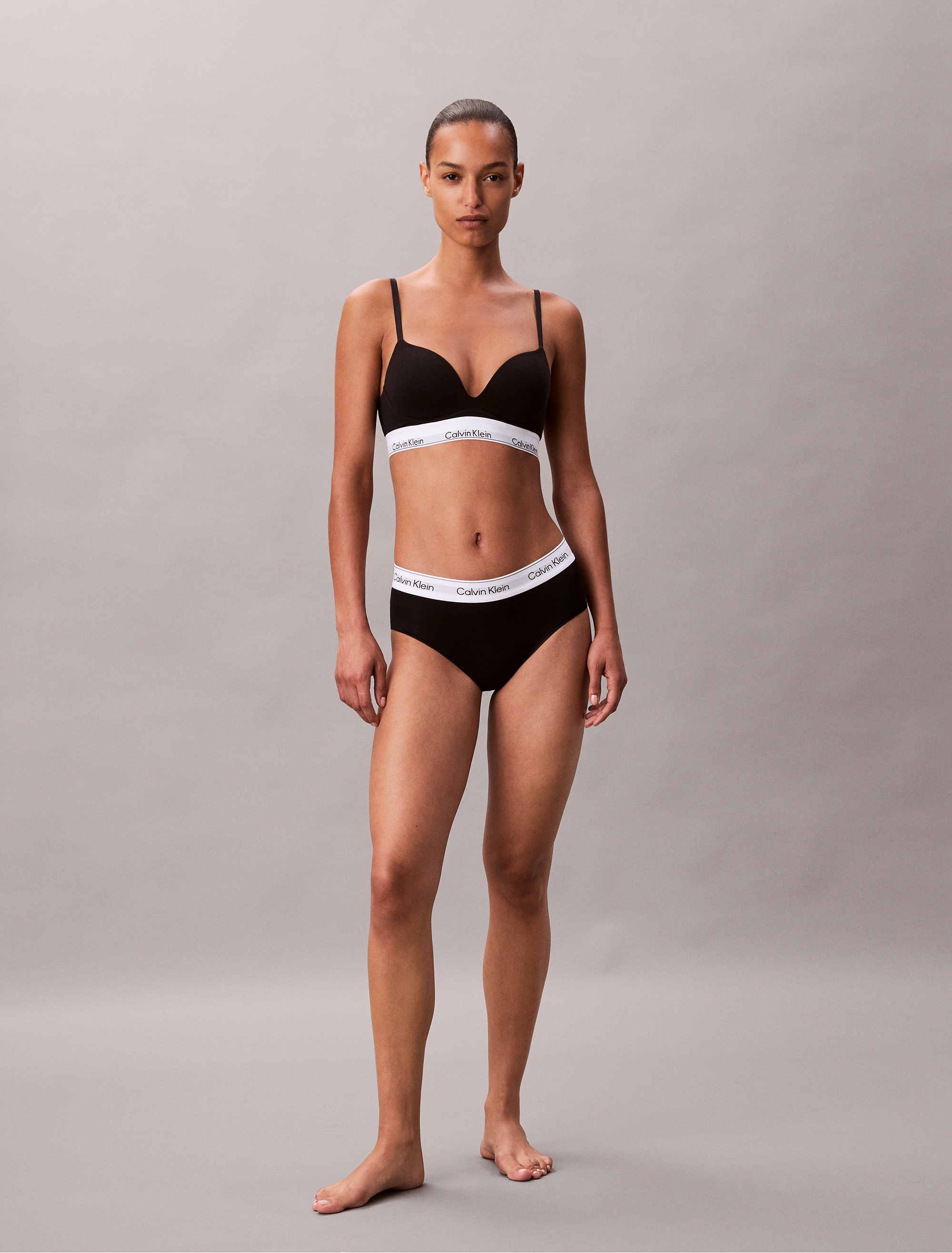 Calvin Klein Underwear Push-up-BH »PUSH UP PLUNGE«, Mit elastischen Saum