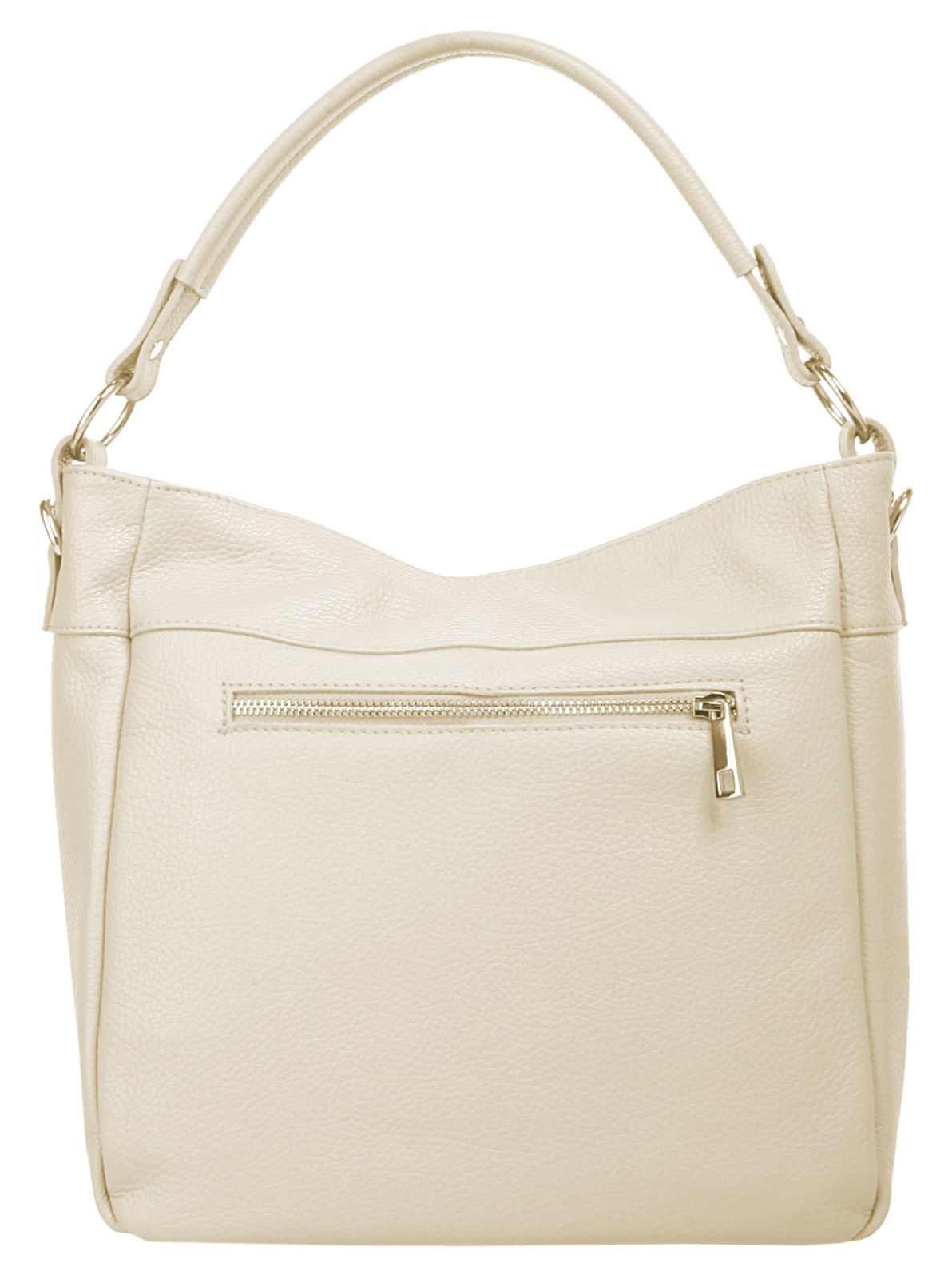 Cluty Henkeltasche, echt Leder, Made in Italy