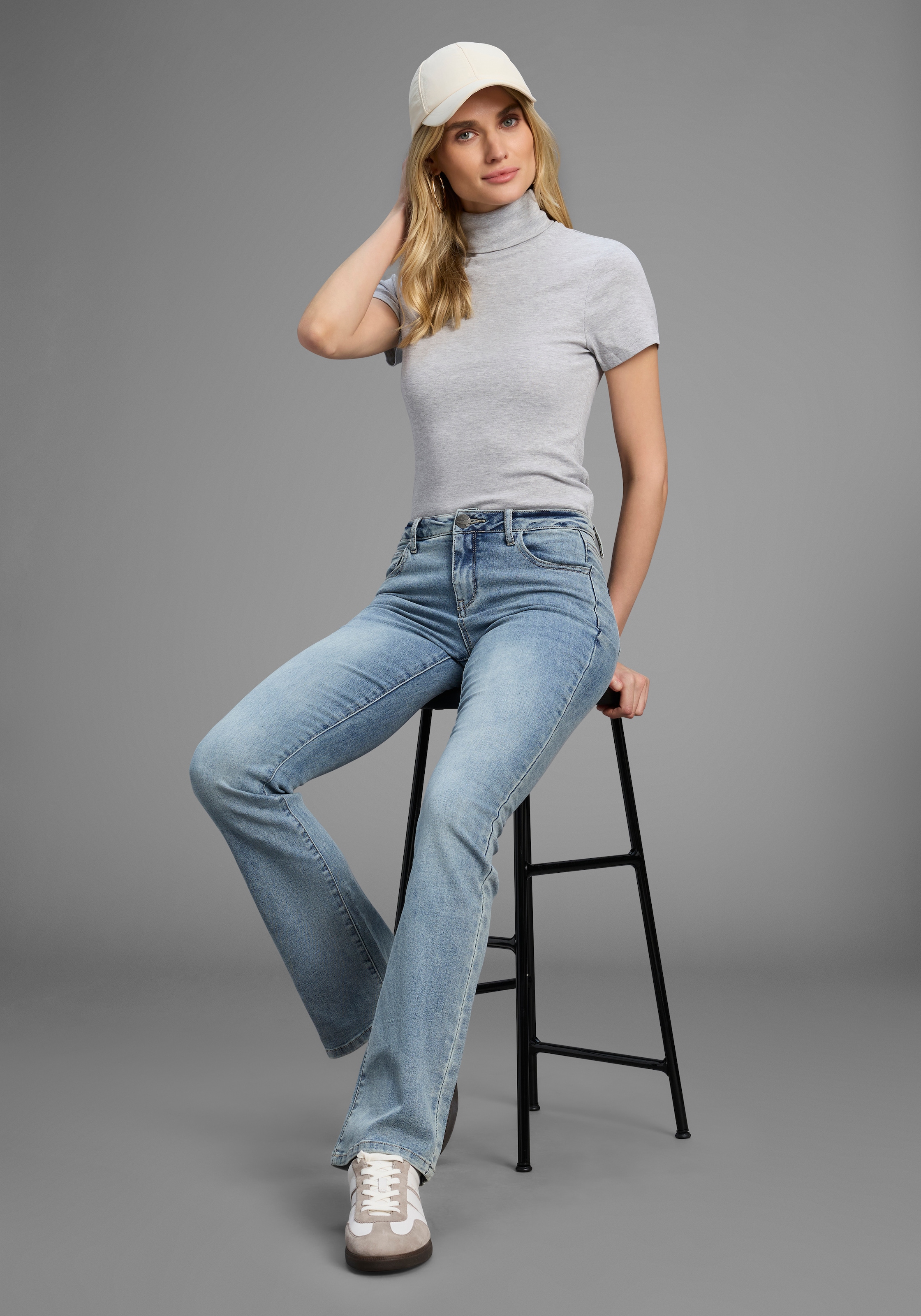 Flashlights Rollkragenshirt 2er-Pack,  eng geschnitten,  aus elastischem Material,  im 2er-Pack