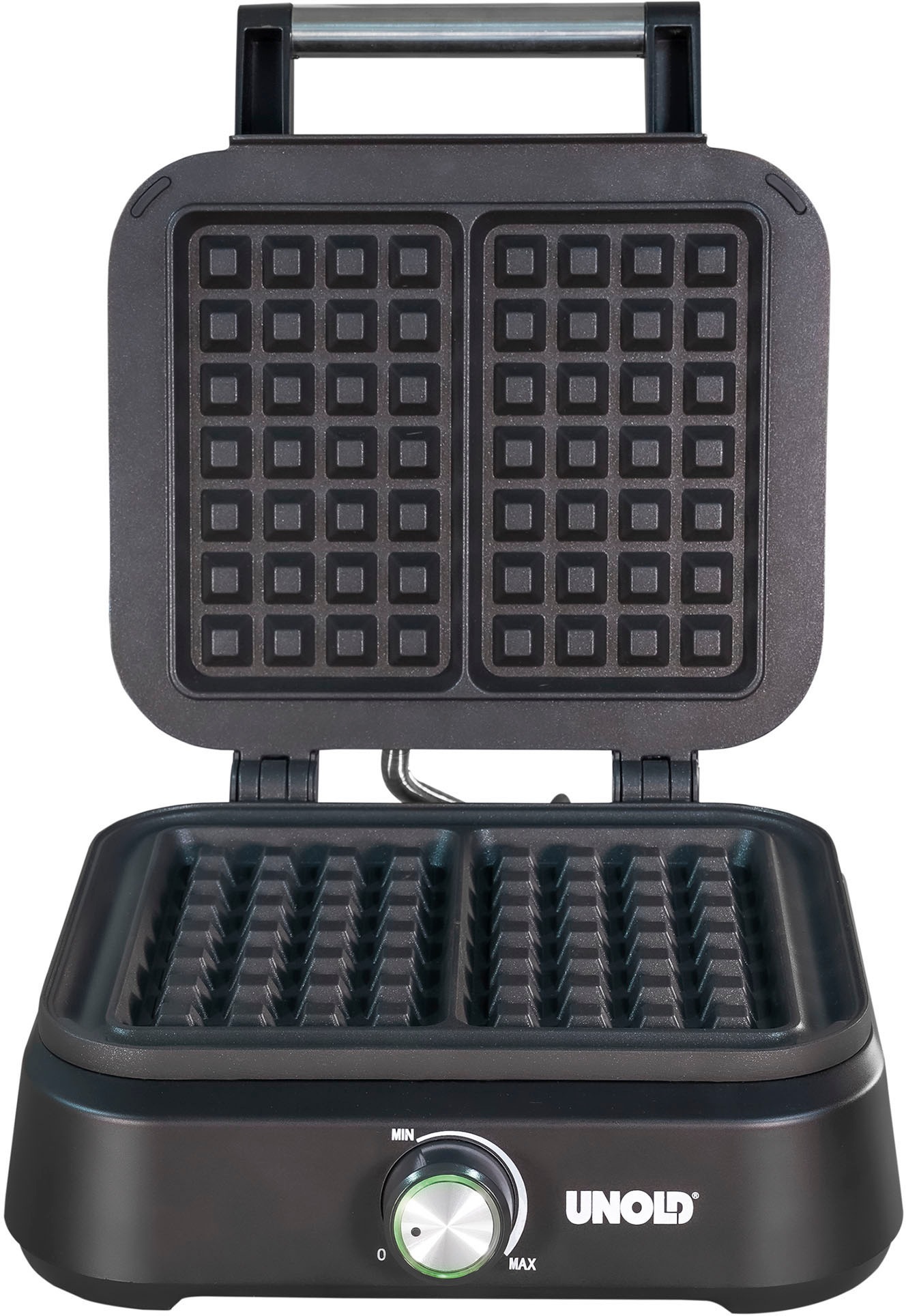 Unold Waffeleisen »48275«, 1500 W, Belgisches Waffeleisen Brüssel