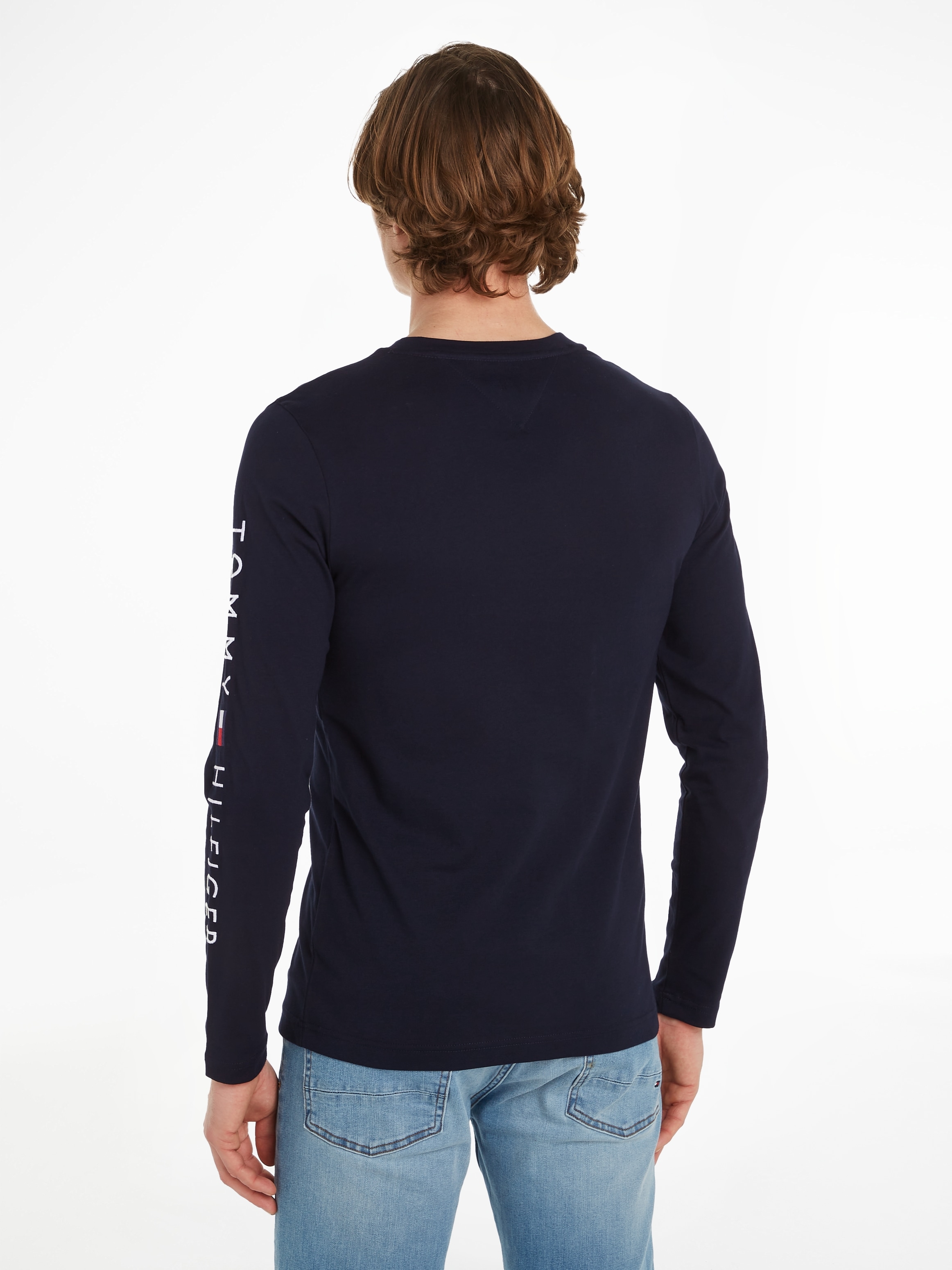 Tommy Hilfiger Longsleeve »TOMMY LOGO LONG SLEEVE TEE«, mit Logodruck