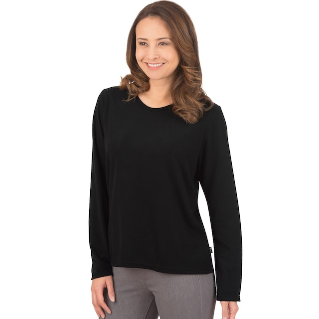 Trigema Strickfleece-Pullover »TRIGEMA Fleece–Rundhalsshirt« online bei OTTO