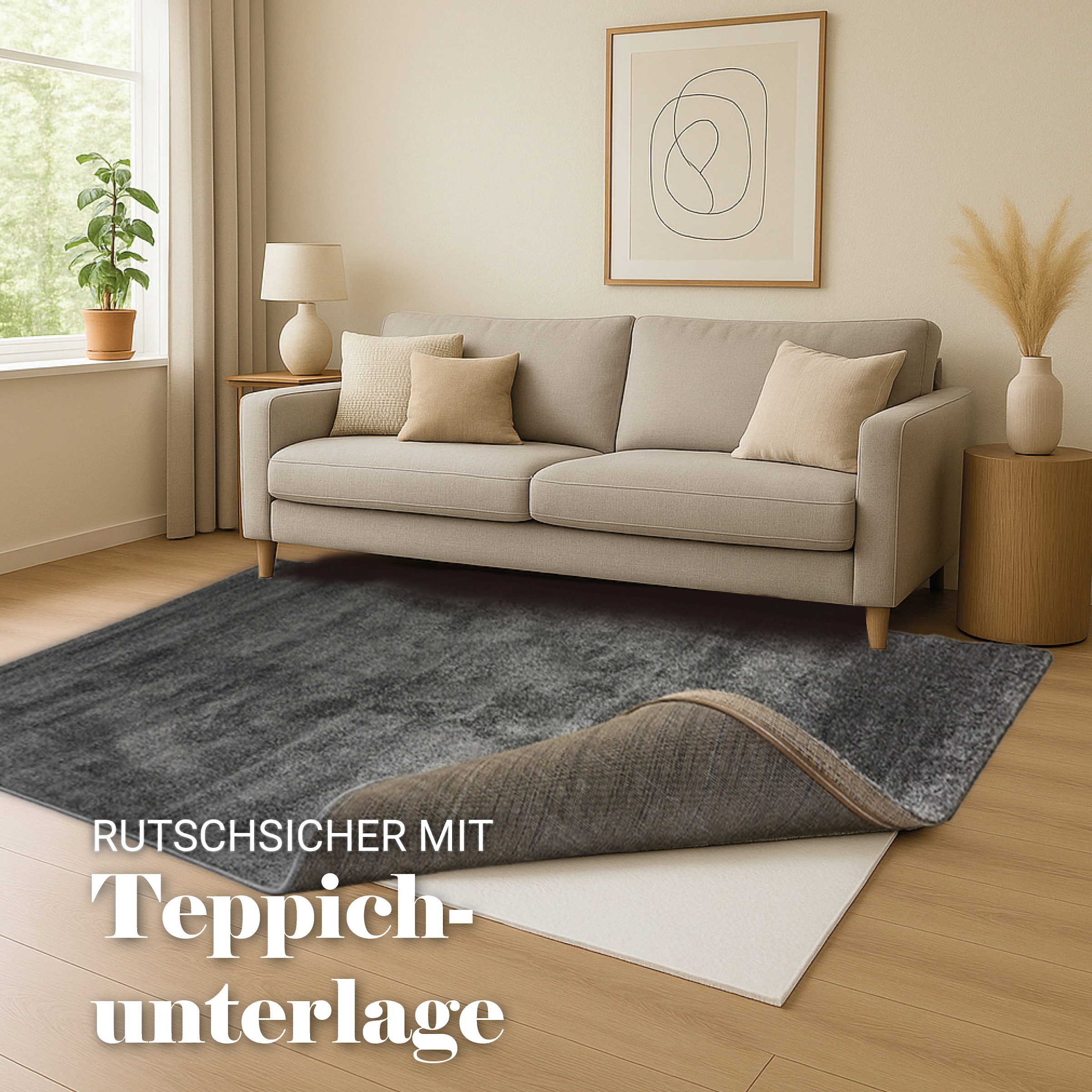 ASTRA Teppich »Sam 250«, rechteckig, 8 mm Höhe, weicher Kurzflor, Wohnzimmer, Schlafzimmer