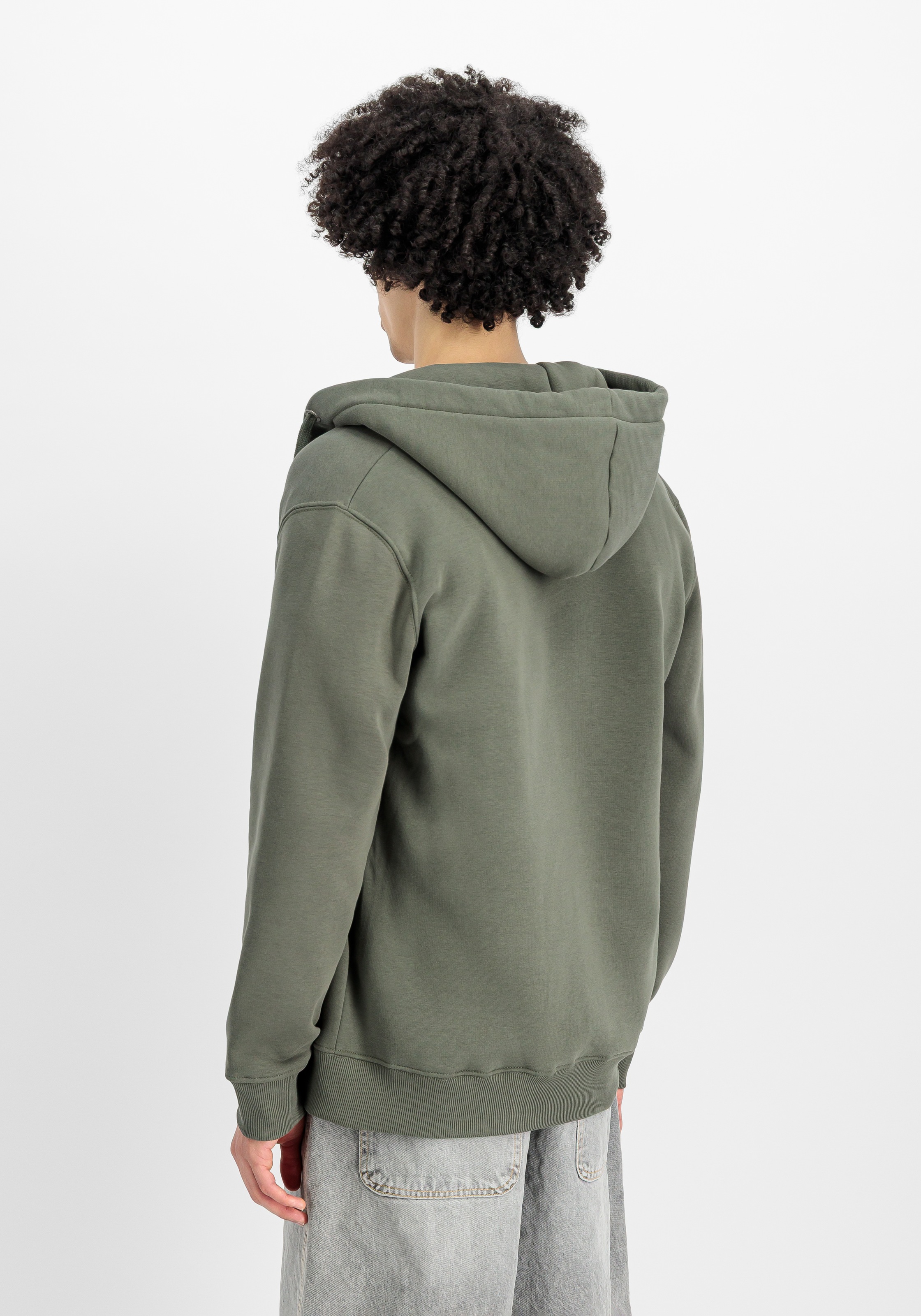 Alpha Industries Kapuzensweatjacke »BASIC ZIP HOODY« Baumwollmischung, regular fit