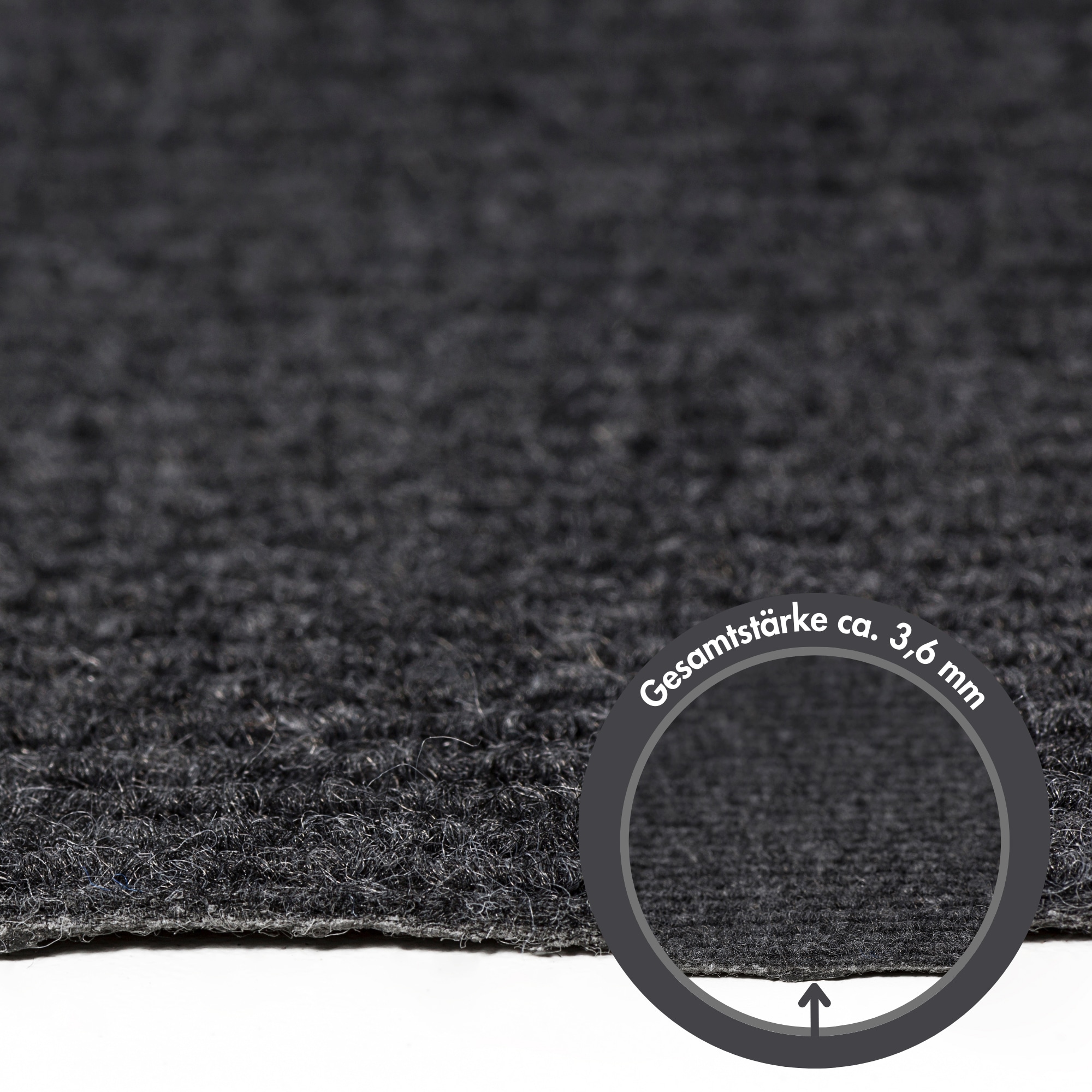 Andiamo Stufenmatte »Paris, Made in Poland« halbrund 2 mm Höhe selbstklebend, 15 Stück in einem Set