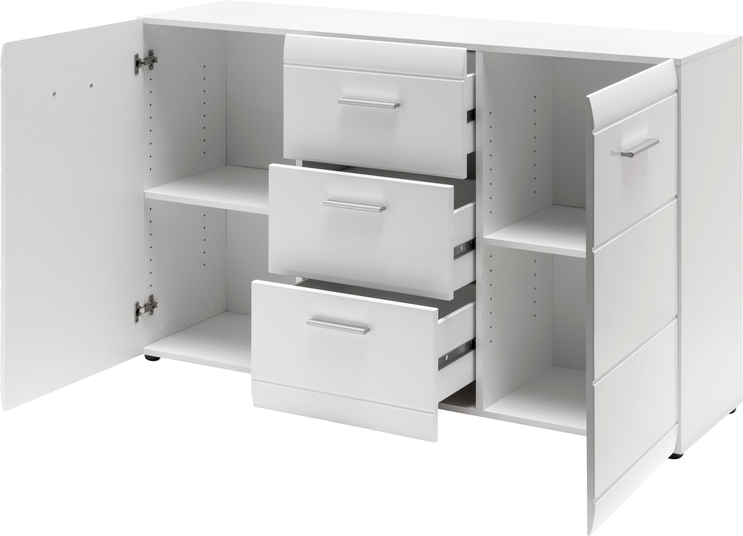 GERMANIA Sideboard »GW-Adana Sideboard«, Fronten mit Rillenfräsung