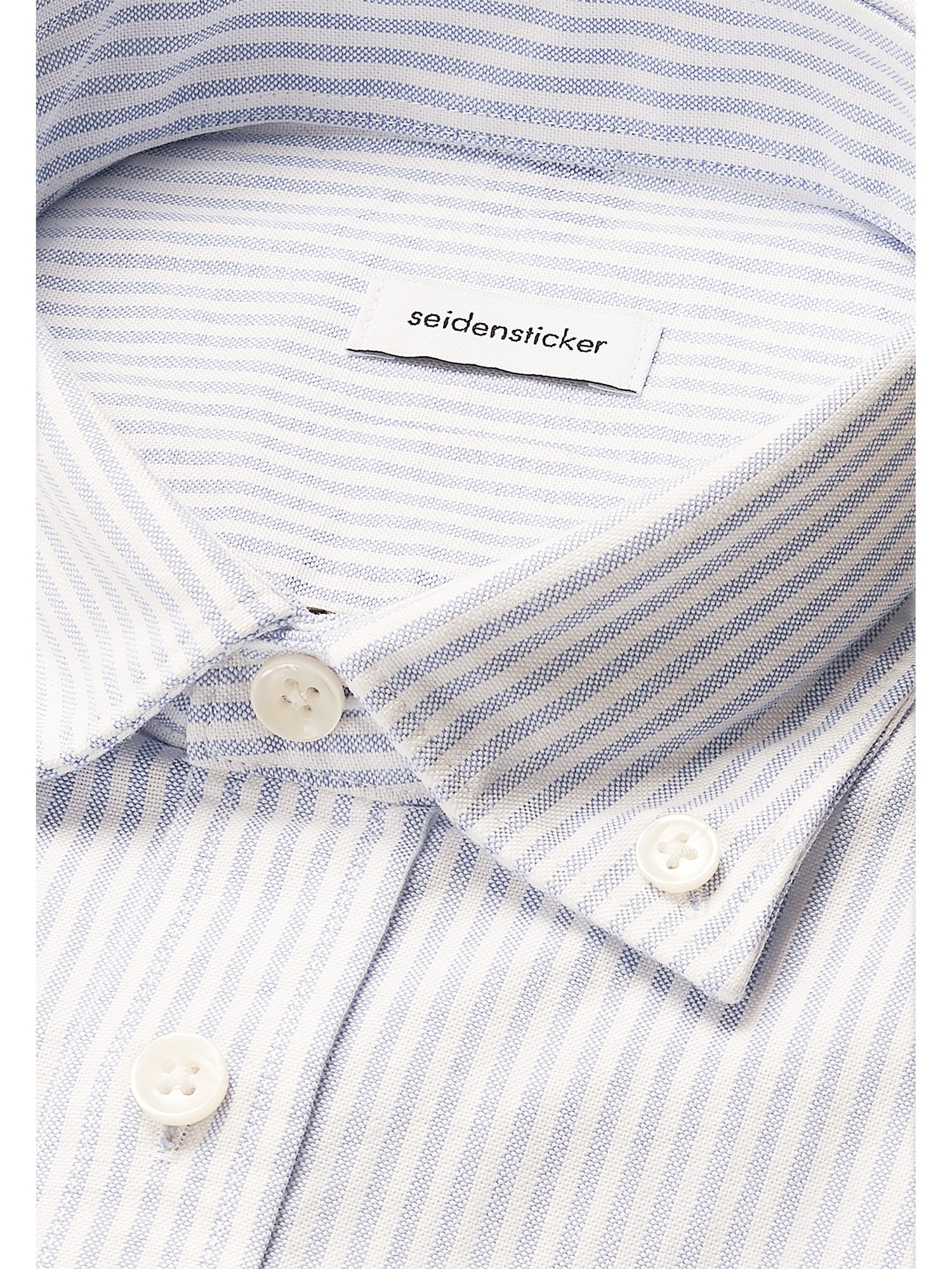 seidensticker Businesshemd, Regular 1/1 Button-Down-Kragen Gestreift