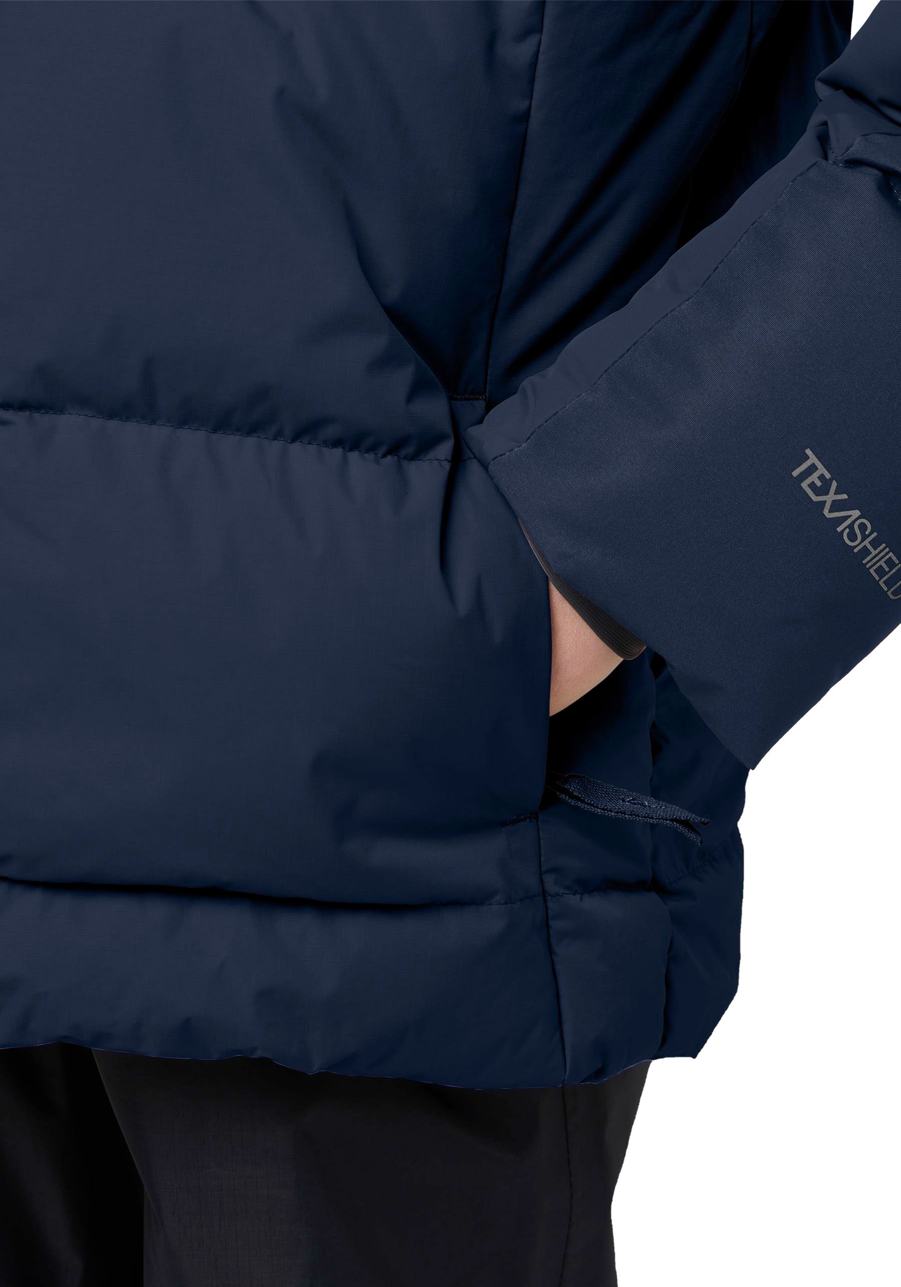 Jack Wolfskin Daunenjacke »ACTAMIC für Kinder«, mit Kapuze