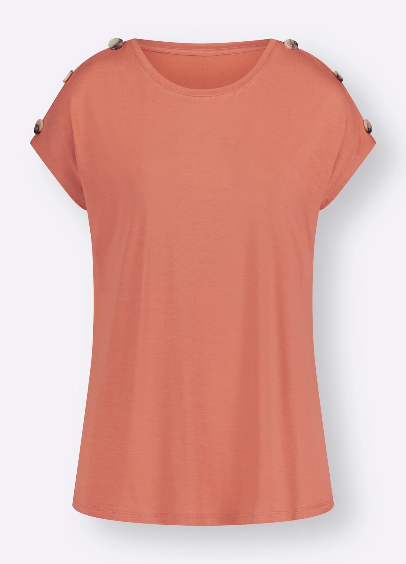 Casual Looks Kurzarmshirt »Shirt«, (1 tlg.)
